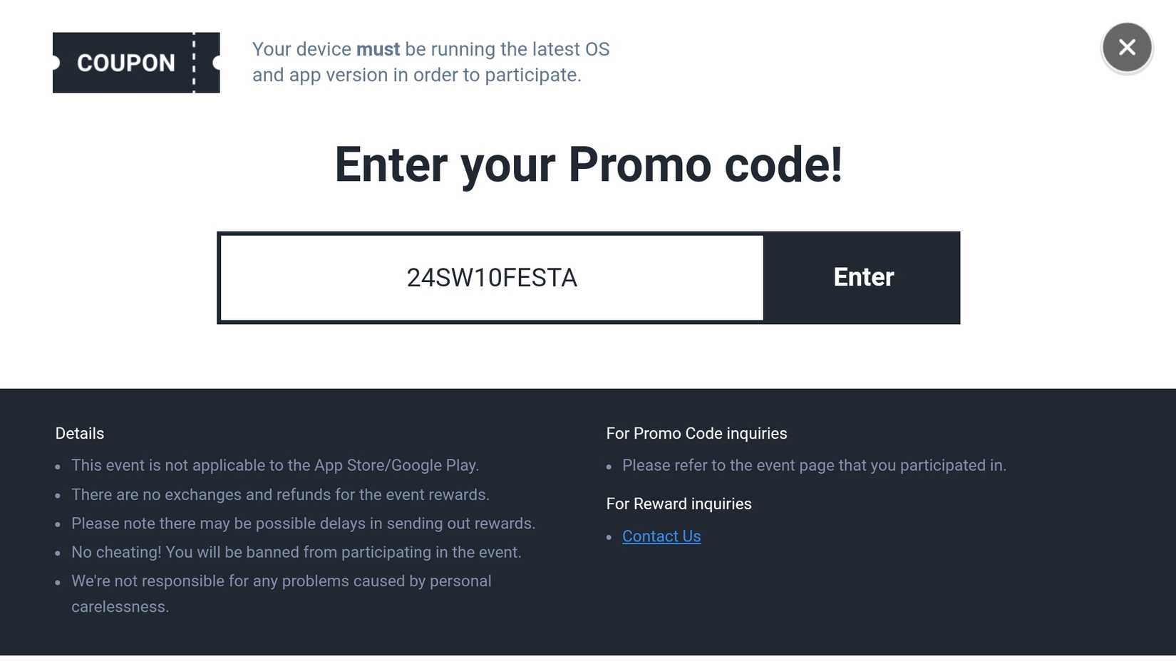 Promo Codes For Summoners War