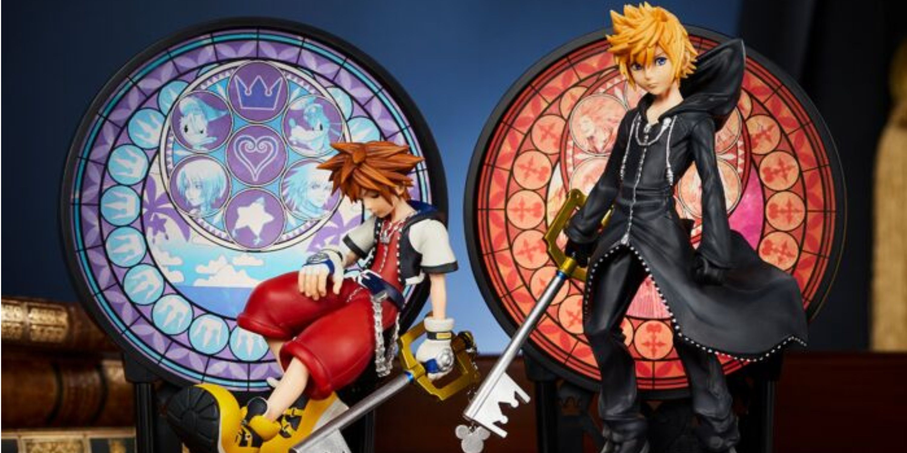 New Sora And Roxas Kingdom Hearts Heart Station Figures Revealed