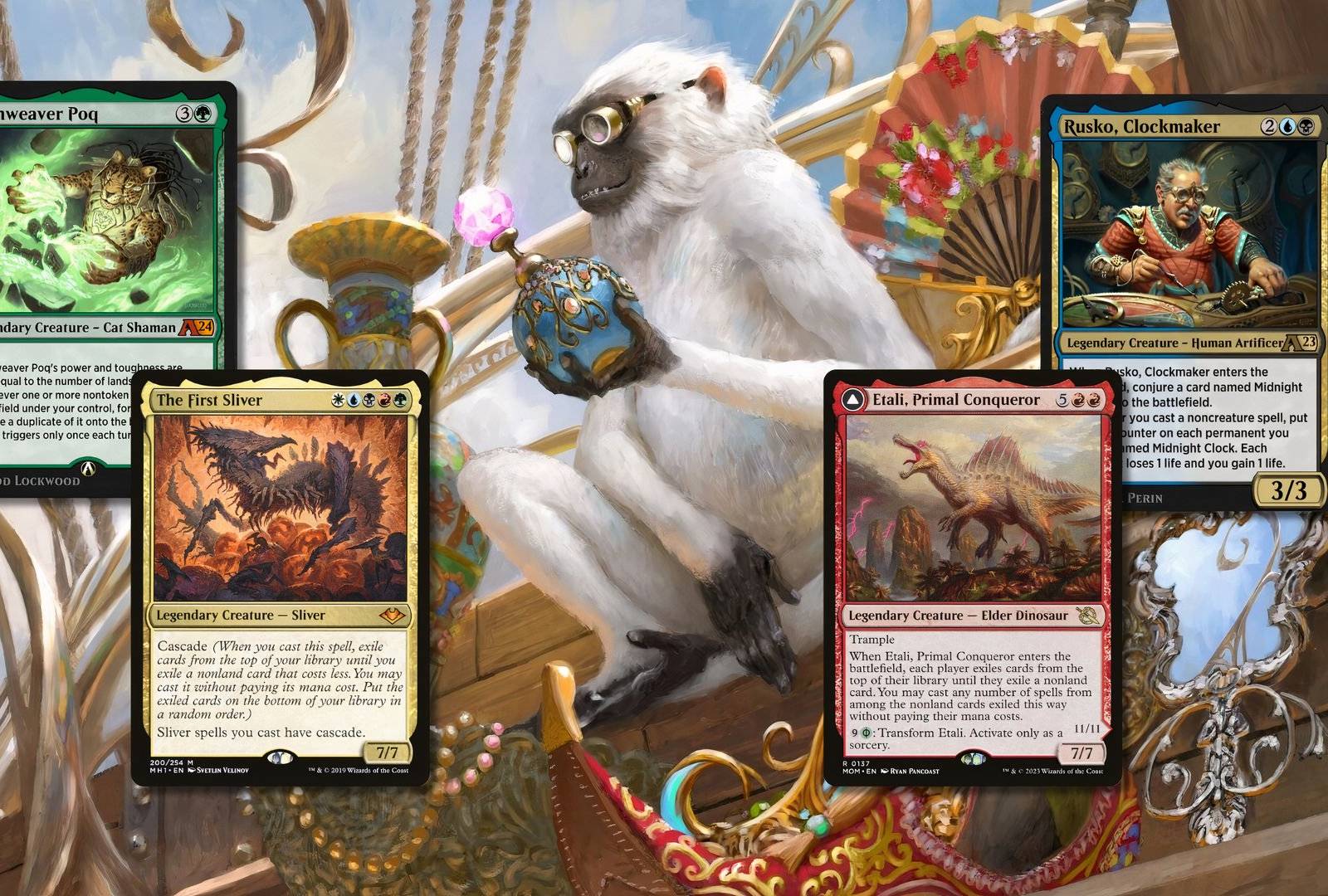mtg arena 100 card brawl decks Magic The Gathering Throne of Eldraine: All 4 Decks! : Toys & Games Competitive Brawl: Crucias, Titan of