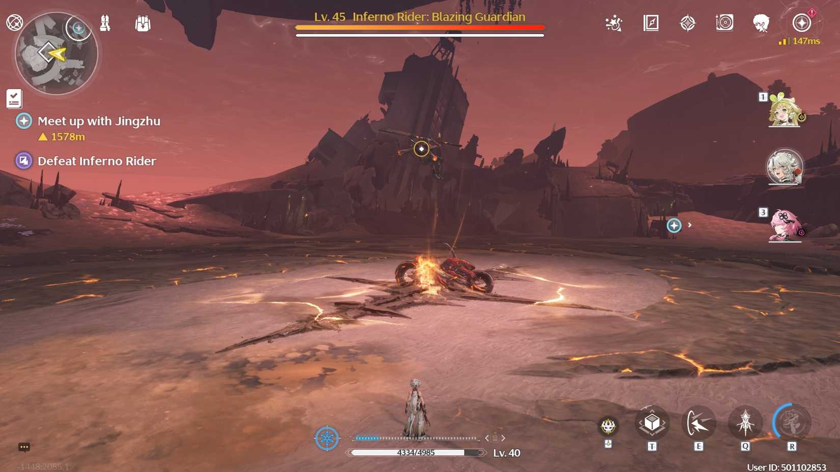 How To Beat The Inferno Rider In Wuthering Waves