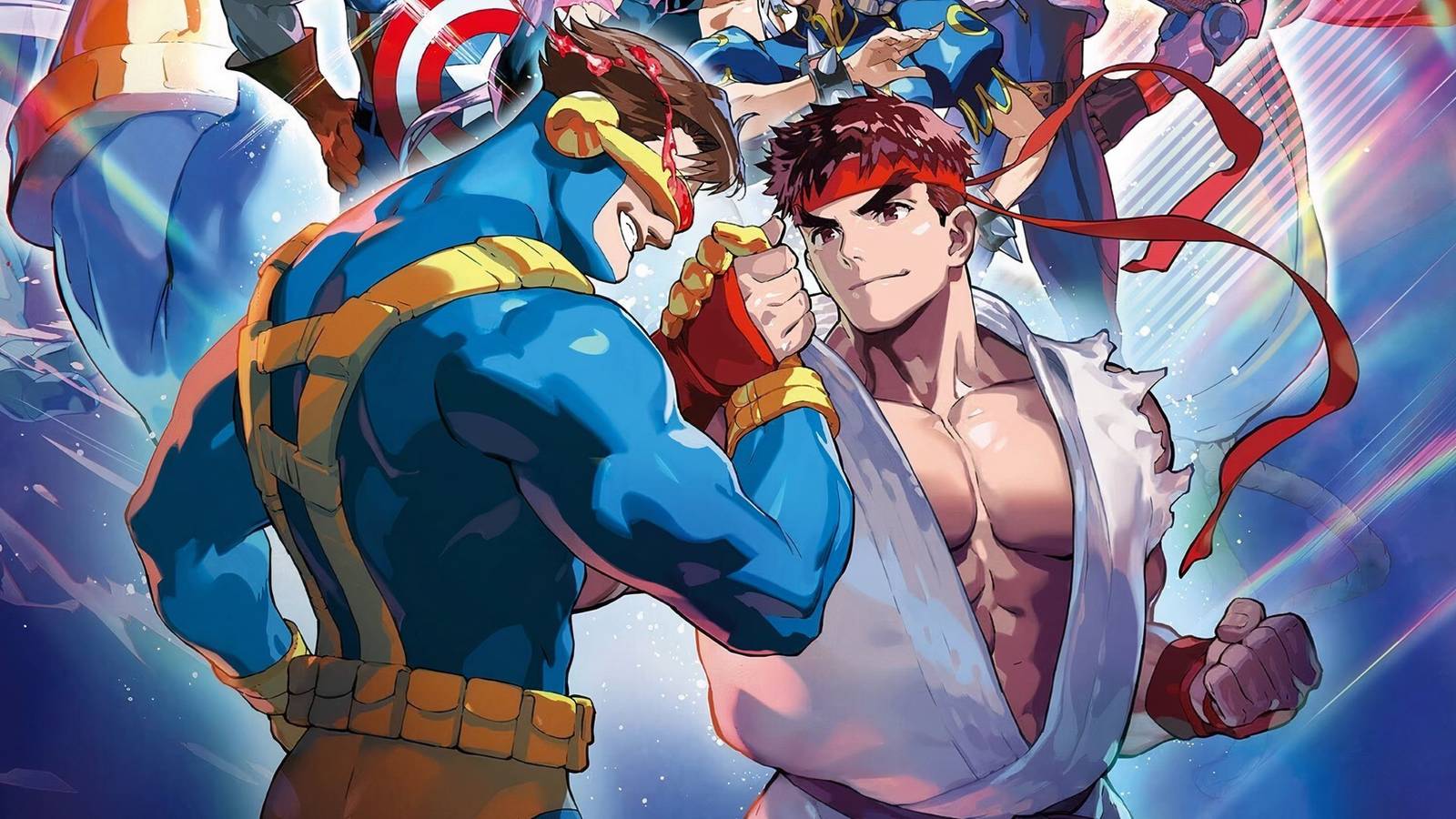 Marvel Vs Capcom Fans Can't Get Enough Of Cyclops And Ryu's Handshake
