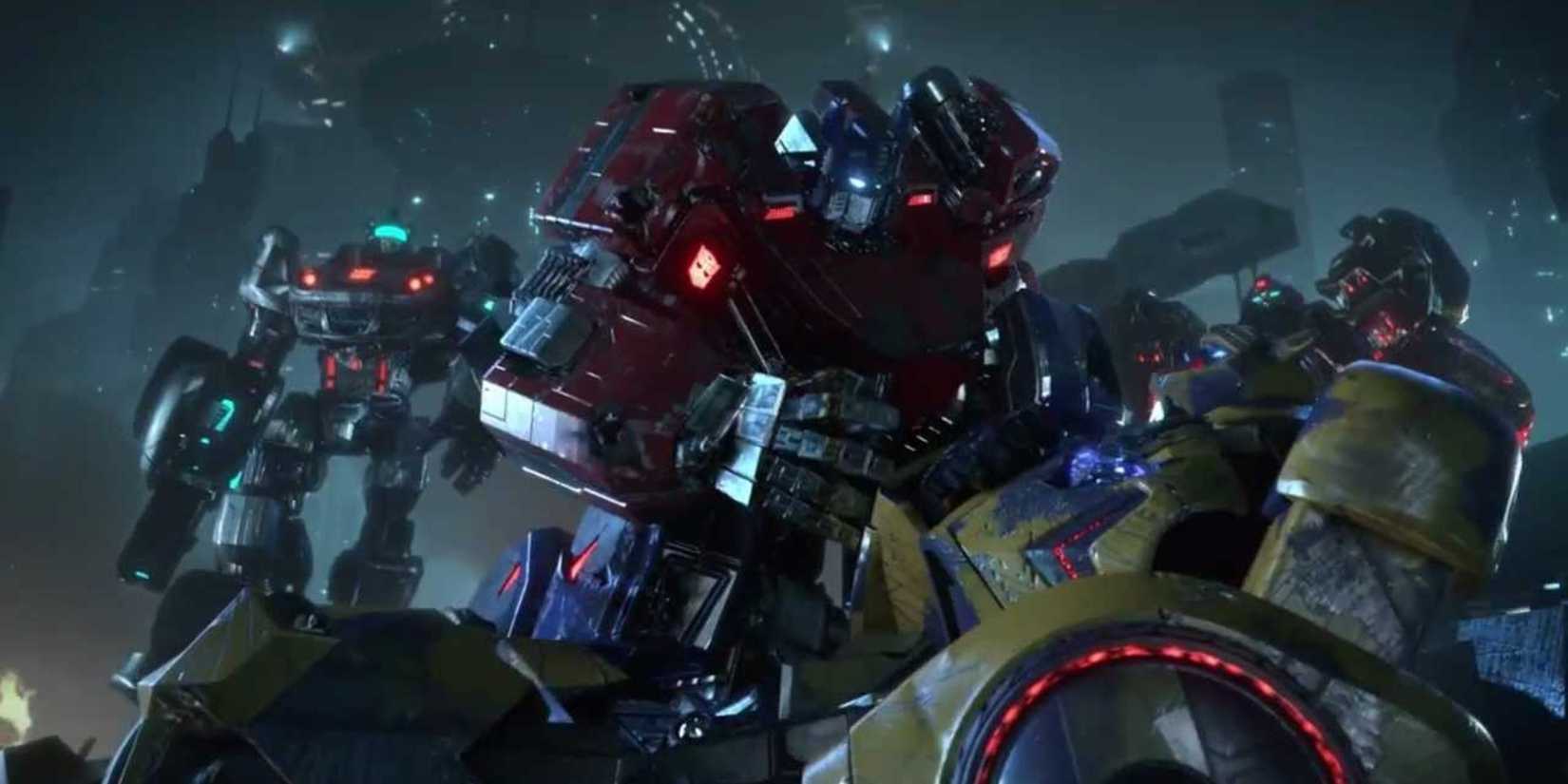 transformers fall off cybertron autobots helping the bumblebee.