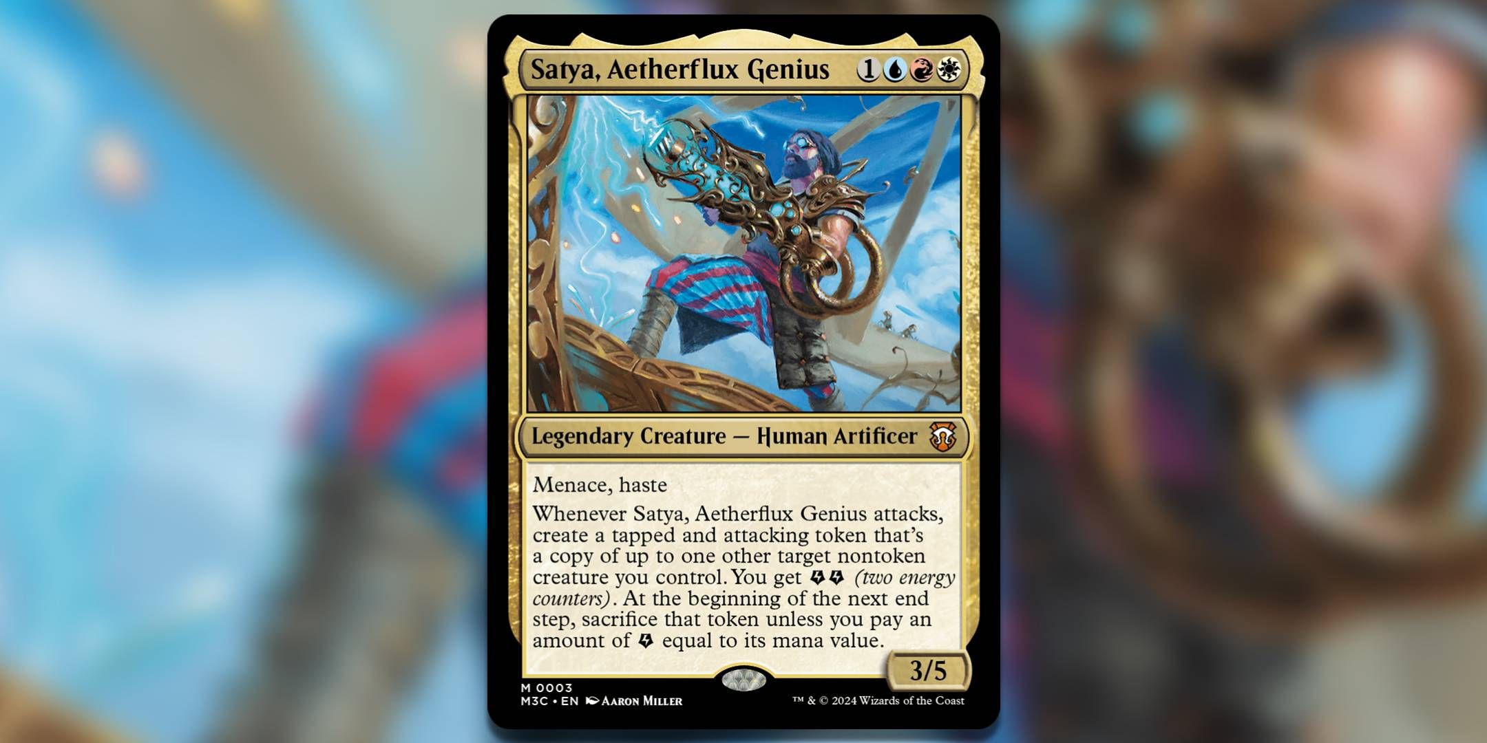 mtg satya commander deck Satya, Aetherflux Genius  Custom Deck  ElkoyTCG