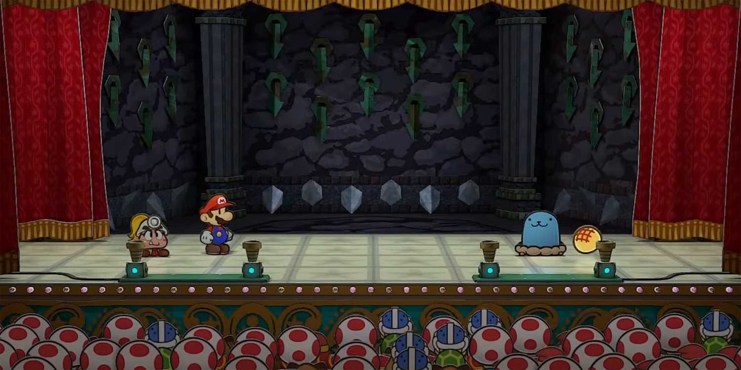 Fight Thwomp Paper Mario: The Thousand-Year Door: Best Easter Eggs And Hidden Details