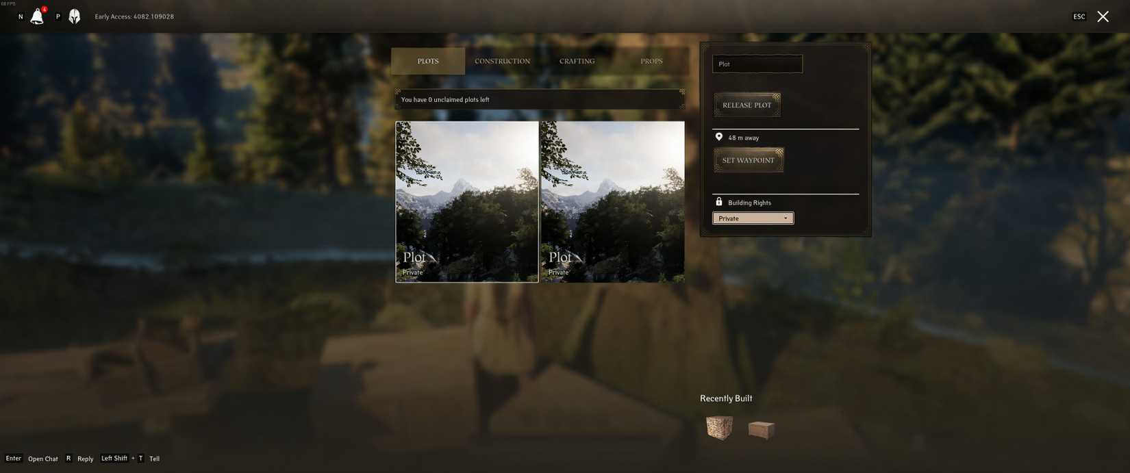 How To Claim And Unclaim Plots In Pax Dei