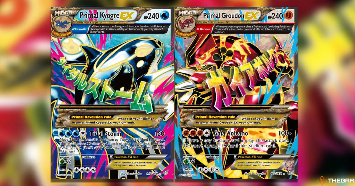 pokemon cards primal clash XY Booster Box riding titanic waves into battle Primal Clash - Pokemon TCG