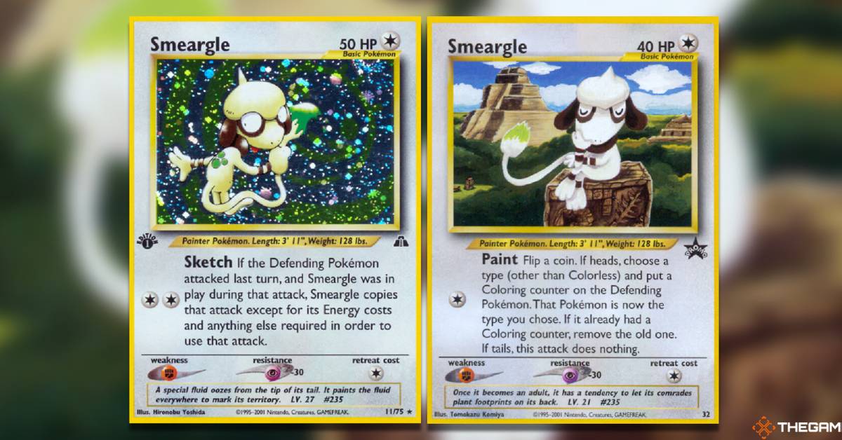 pokemon smeargle card Smeargle CHR Japanese Card