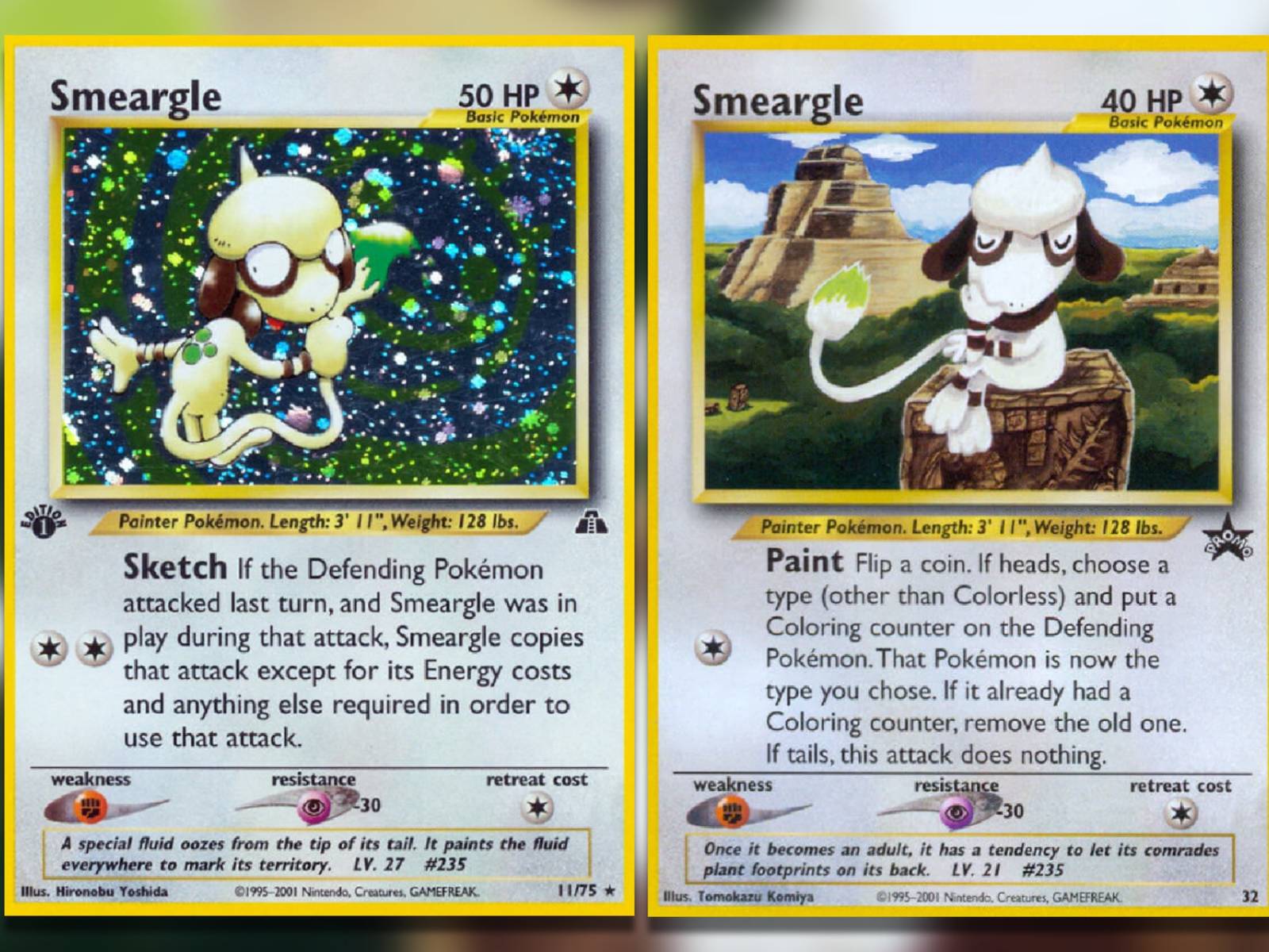 The Most Expensive Smeargle Pokemon TCG Cards The Most Expensive Smeargle Pokemon TCG Cards