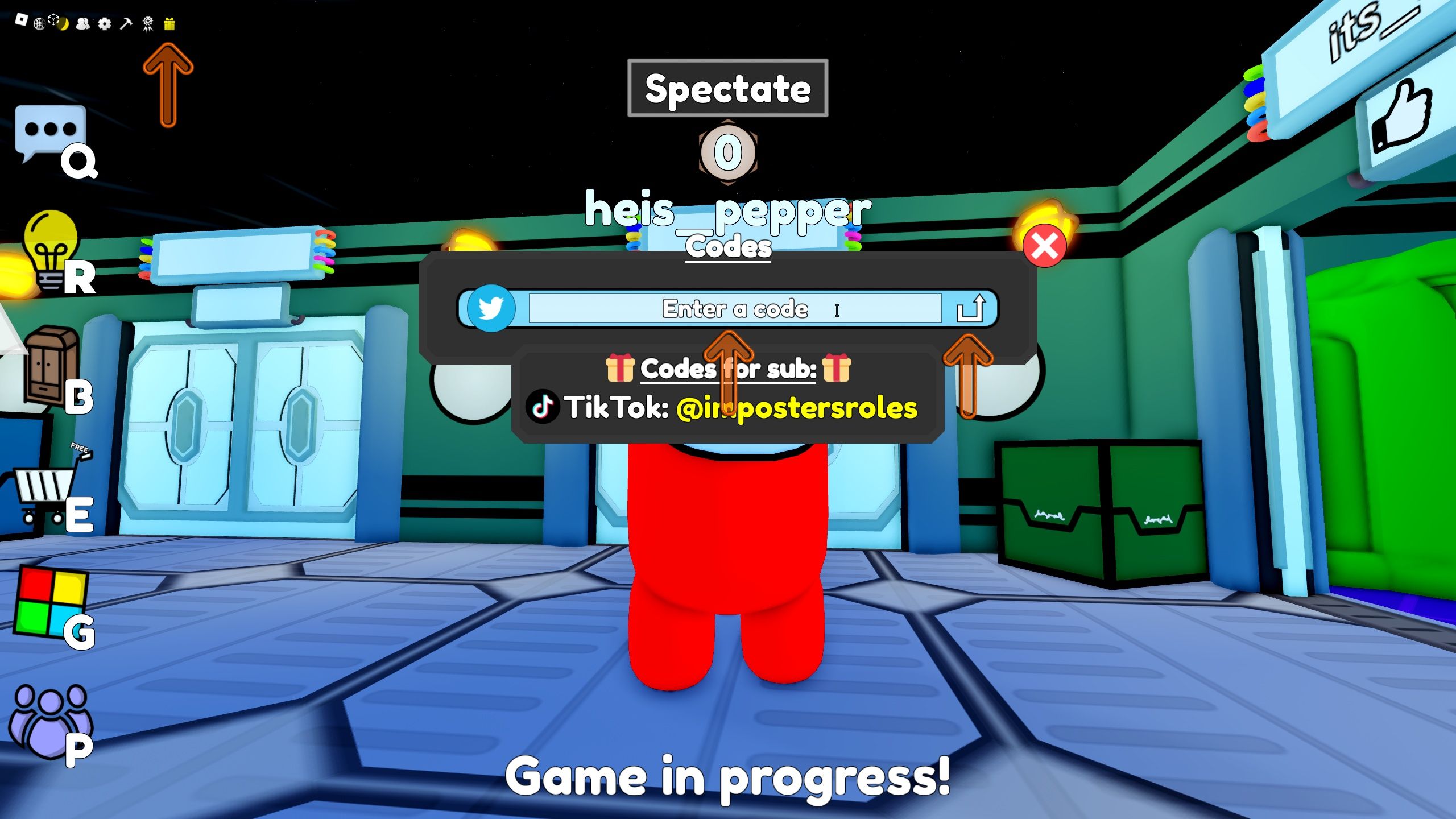 Imposters And Roles Codes Roblox Roblox 6 18 2024 2 36 44 Pm 