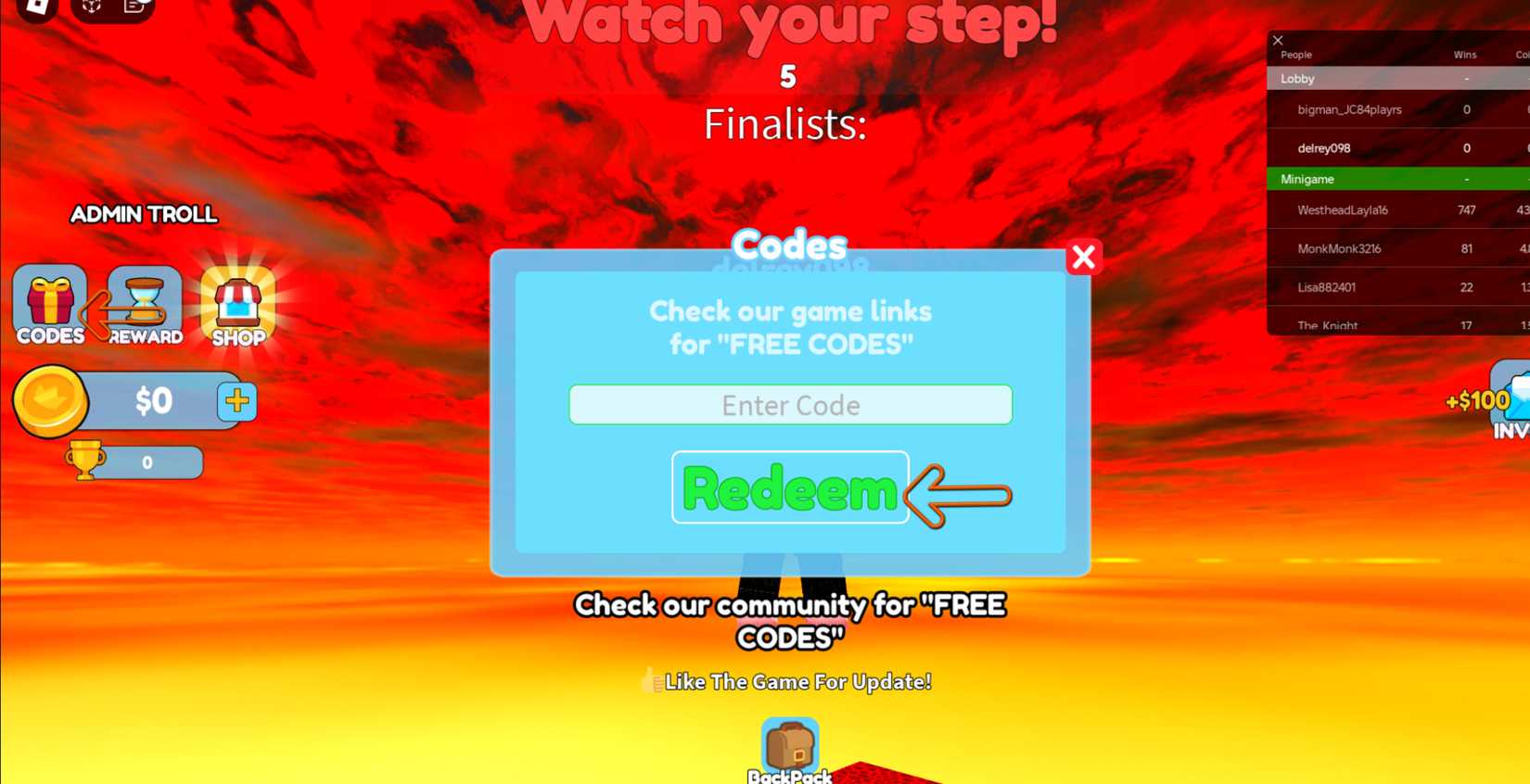 How Do I Redeem Don’t Press The Button X Codes? thegamerimages.com