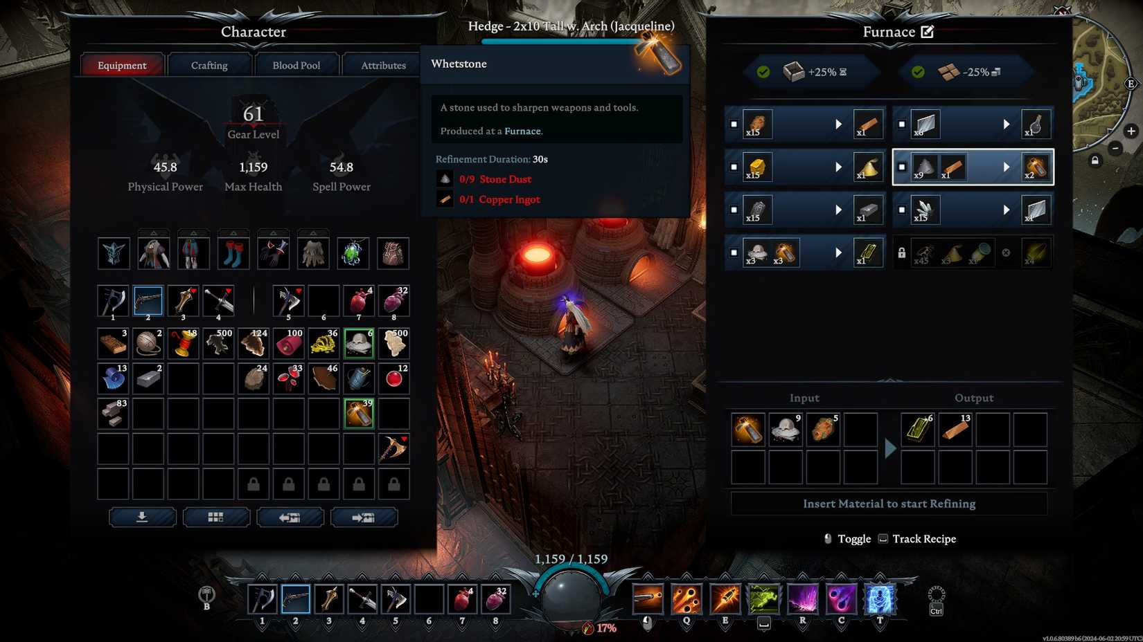 How To Farm Whetstones In V Rising