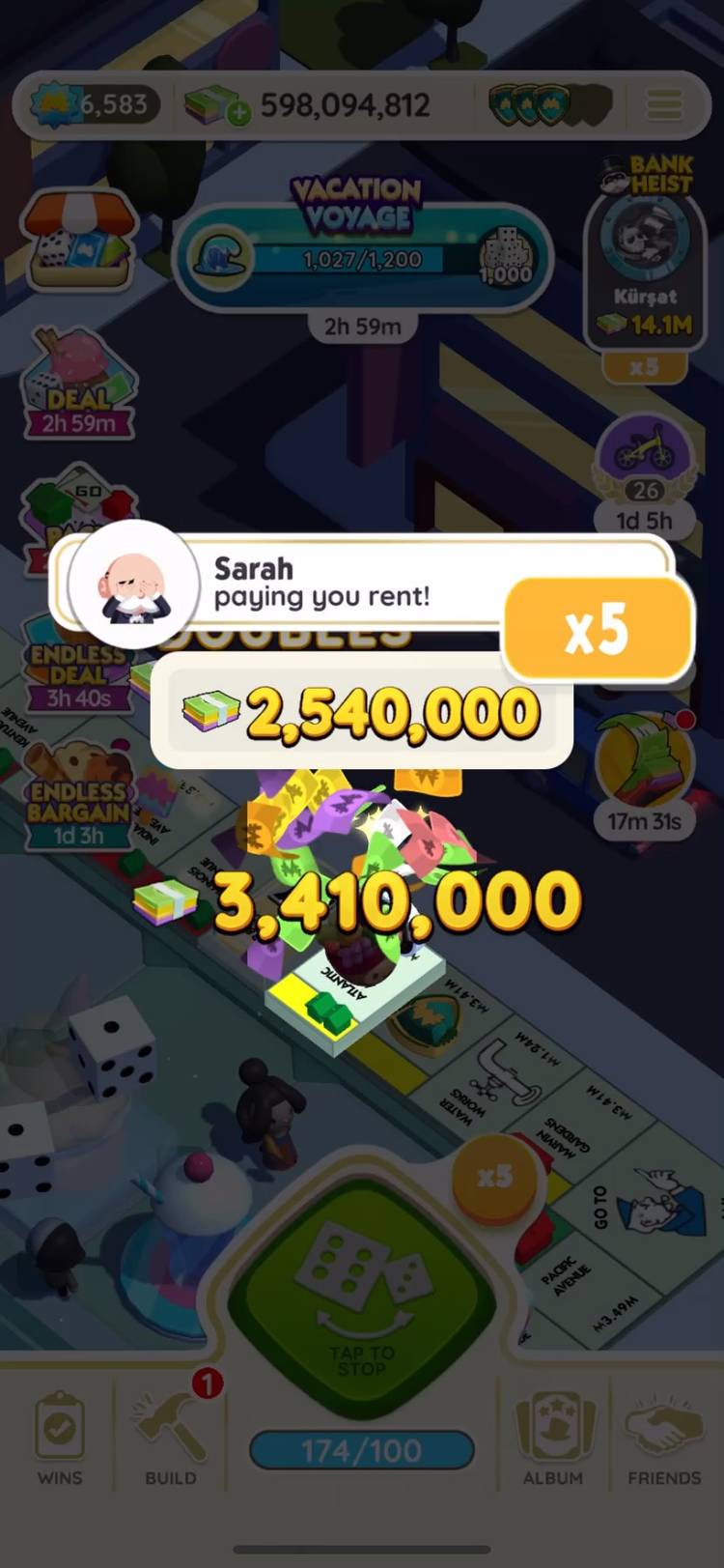 Monopoly Rent How To Earn Money In Monopoly Go