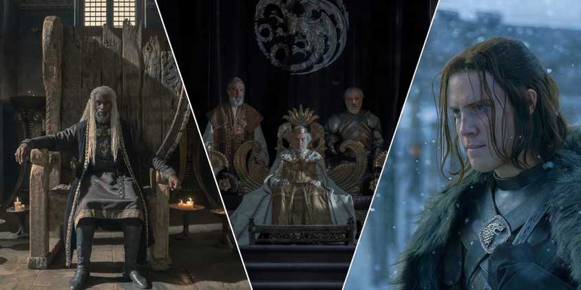 Thrones Multiple All The Dragons That Appear In Game Of Thrones And House Of The Dragon