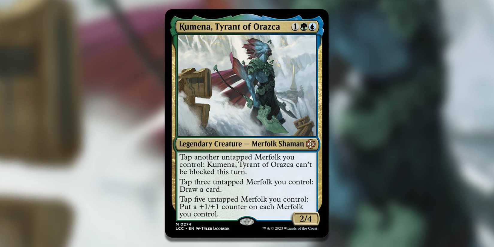 Tyrant Dragon Kumena, Tyrant Of Orazca Commander Deck 100-Card MTG Merfolk Tribal (Used) Mtg Commander Decks Tyrant Dragon Kumena, Tyrant Of Orazca Commander Deck 100-Card MTG Merfolk Tribal (Used) Mtg Commander Decks