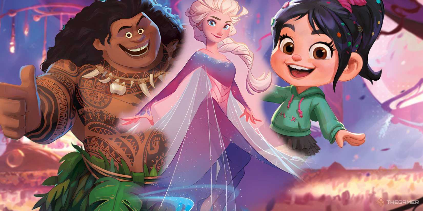 Upgrading The Amethyst/Ruby Starter Deck From Shimmering Skies In Disney  Lorcana