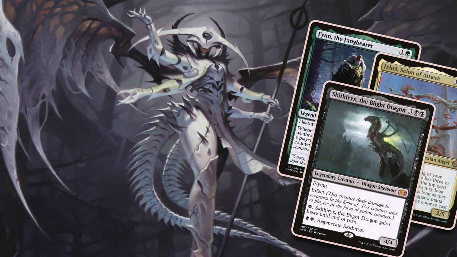 poison counter deck mtg commander EDH The Serpent Society 100 Cards Custom Deck Deathtouch Infect Atraxa is the most popular commander ever and with good reason Poison - Atraxa, Praetors' Voice