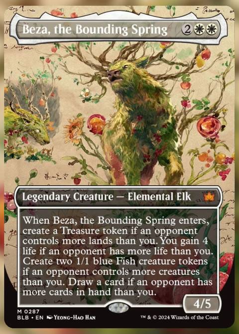 mtg bloomburrow class cards Fisher's Talent [Bloomburrow Commander] main image 0