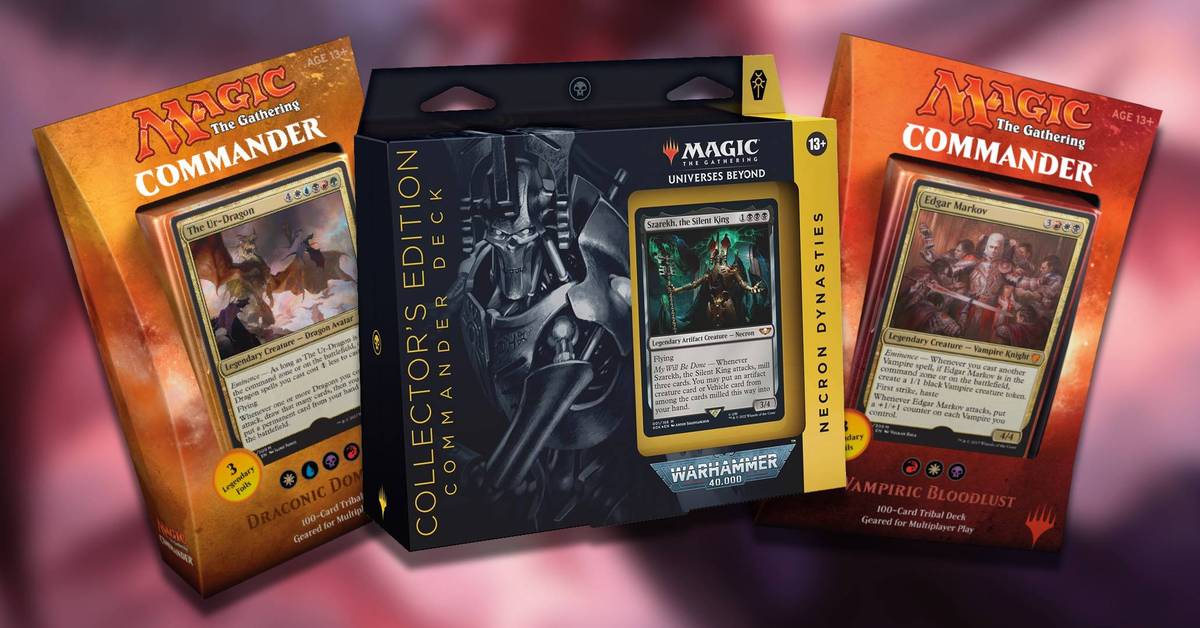 The 5 Most Valuable Commander Precons - Magic: The Gathering The 5 Most Valuable Commander Precons - Magic: The Gathering