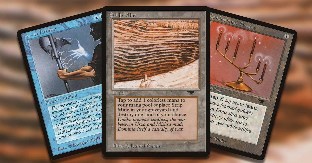 Magic: The Gathering - Most Valuable Antiquities Cards
