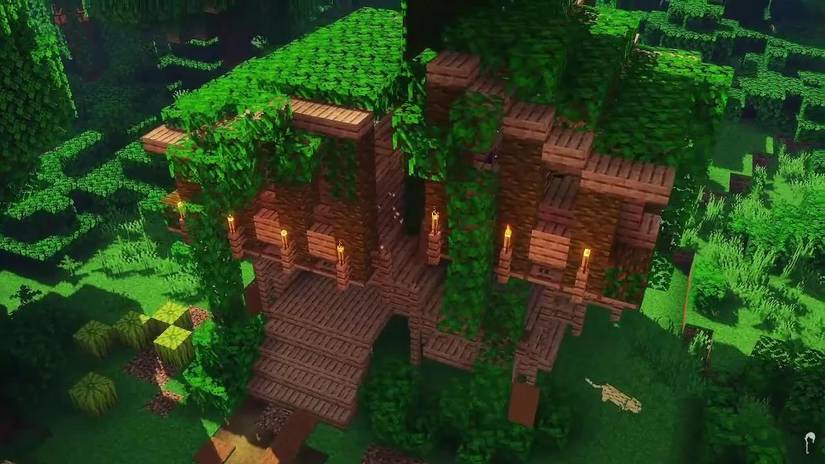 Best Jungle-Themed Minecraft House Ideas
