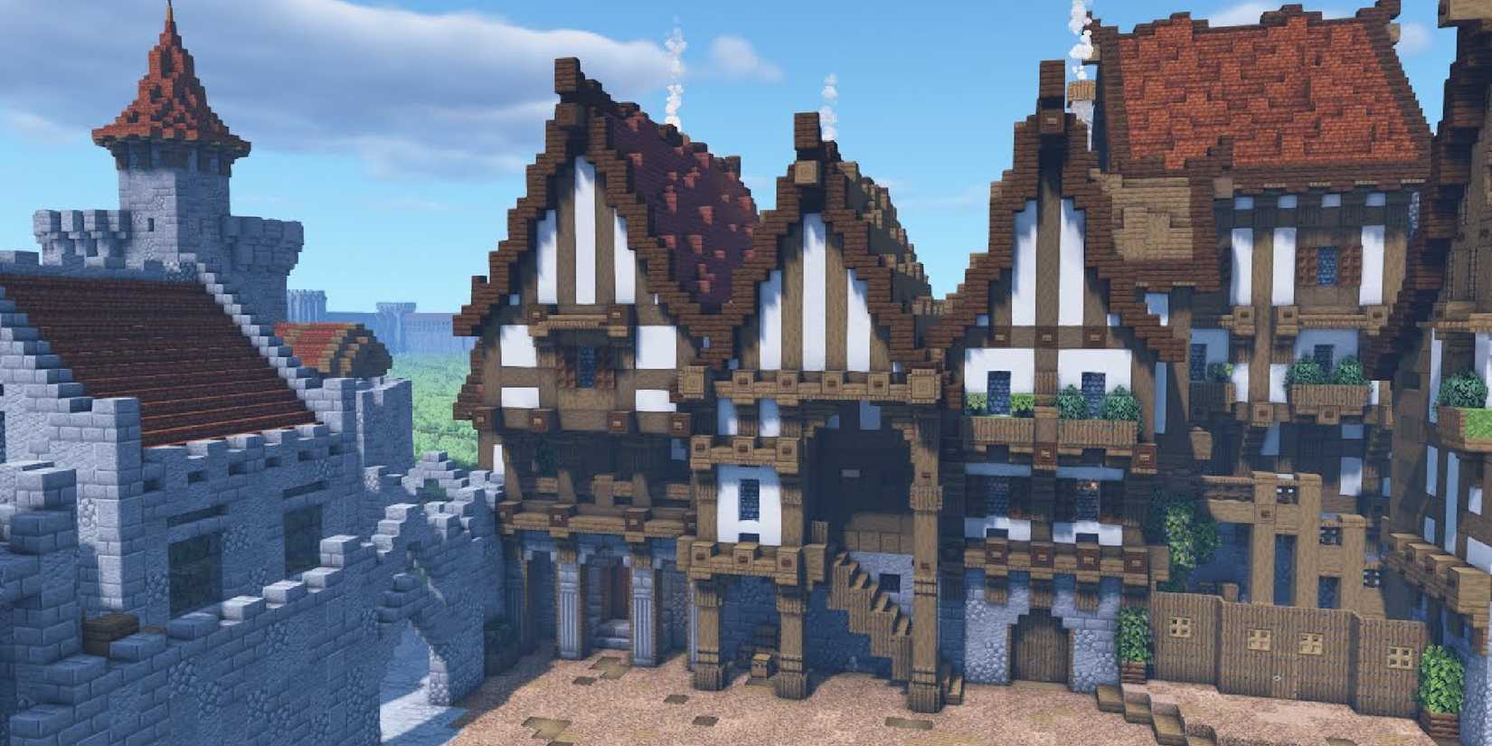 Minecraft Create Medieval The Best Medieval Buildings To Make In Minecraft