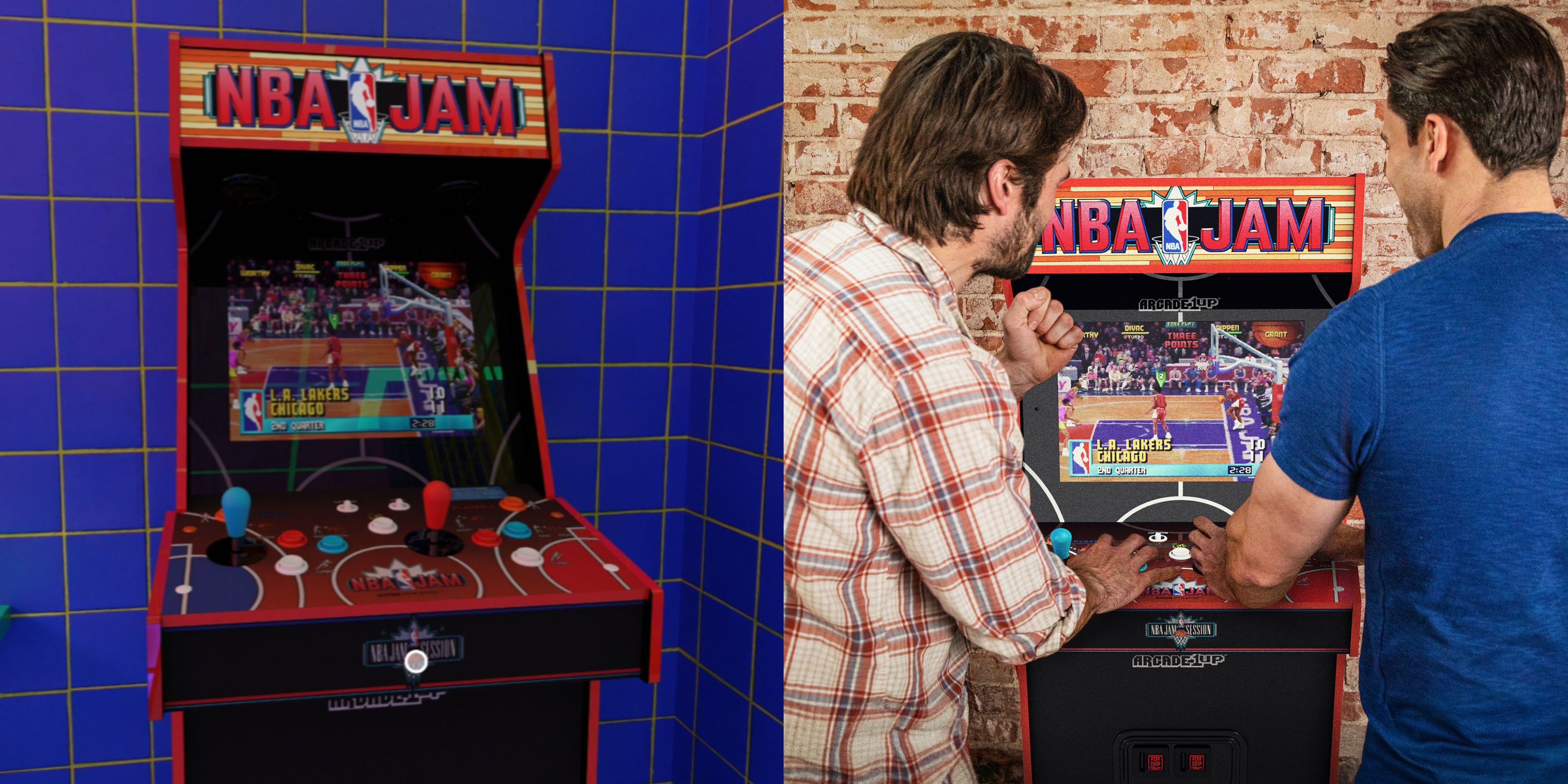 Arcade1Up Shows Off Its NBA Jam Deluxe Cabinet In Amazon's