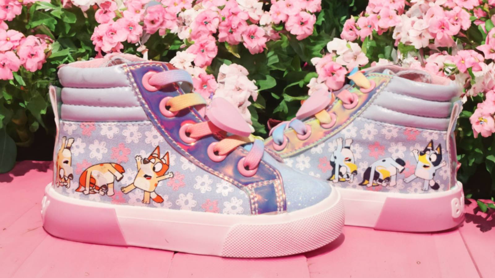 Bluey And Beetljuice High-Top Sneakers Are Now At Walmart And Target