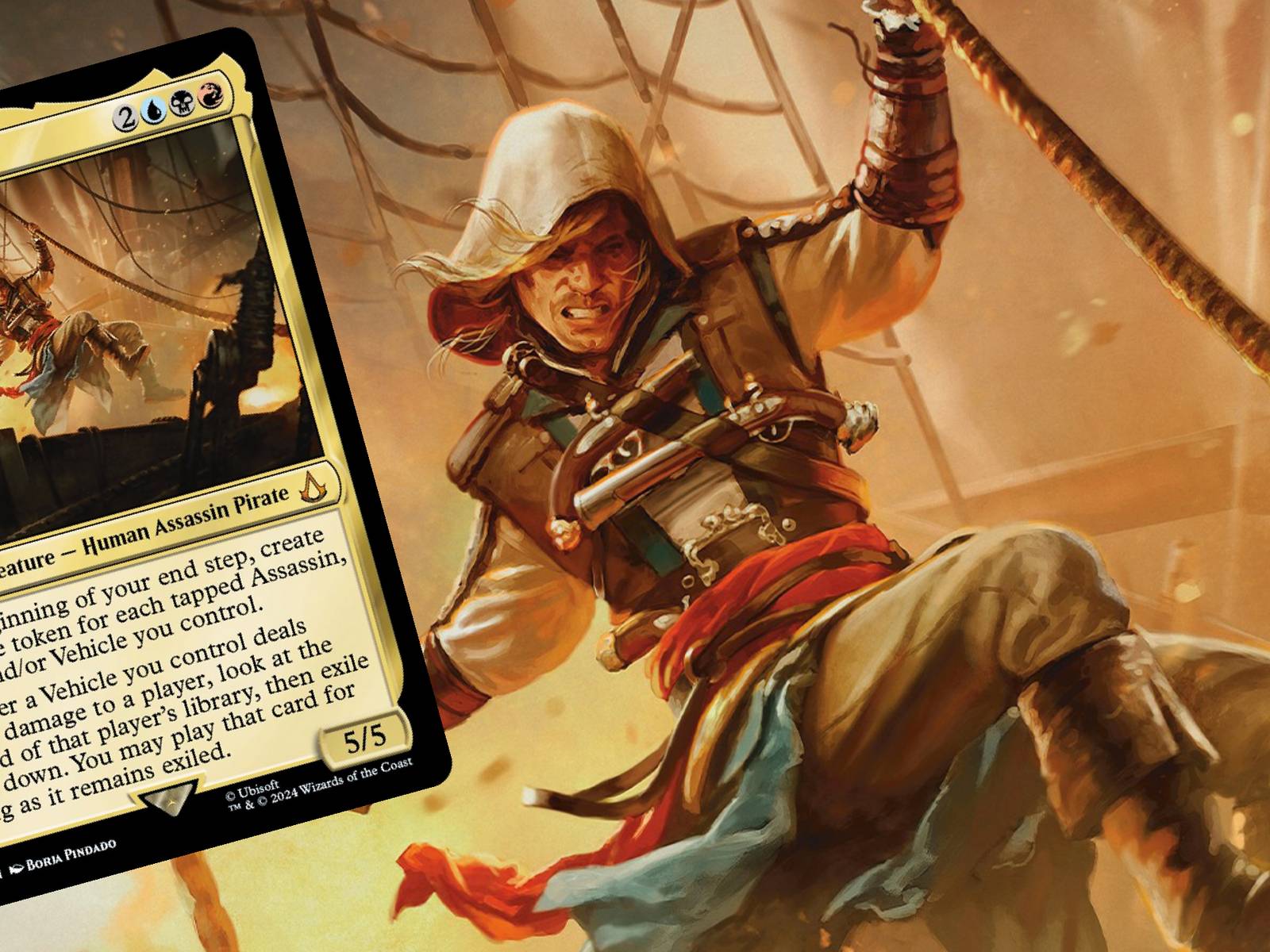 mtg edward kenway commander deck Magic the Gathering look at the top card of that players library How To Play An Edward