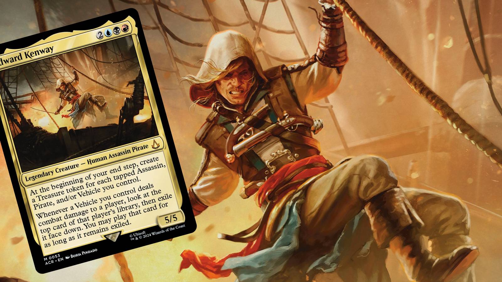 How To Play An Edward Kenway Commander Deck In MTG How To Play An Edward Kenway Commander Deck In MTG