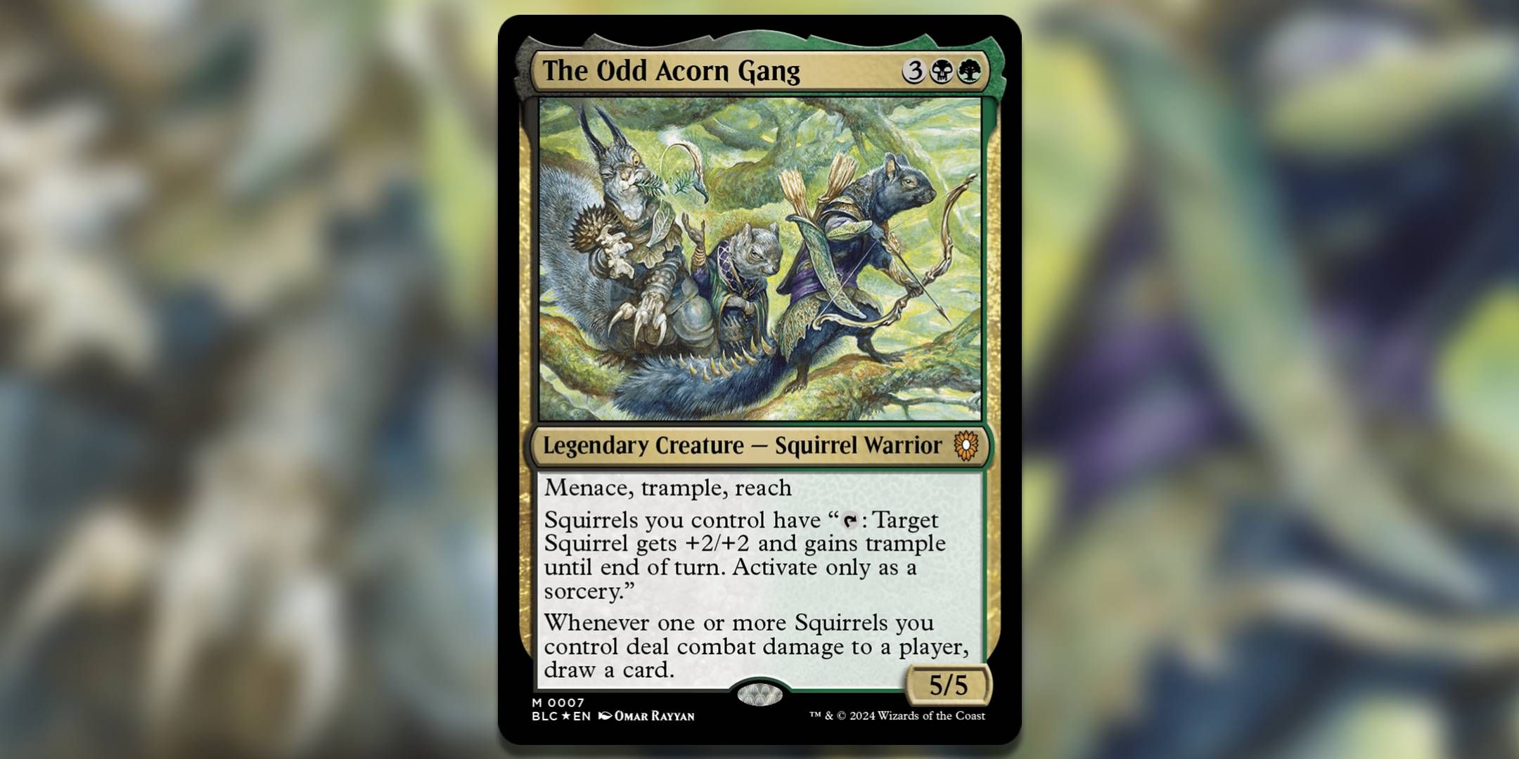 mtg bloomburrow commander deck squirreled away Amazon.com: Magic: The Gathering Bloomburrow Commander Deck main image 1