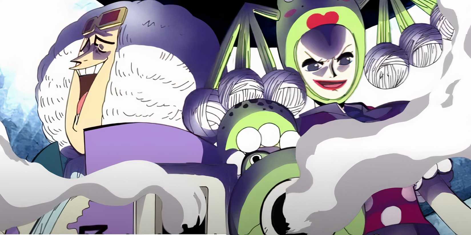 A one-piece image depicting the day of Mr. 7 and Miss