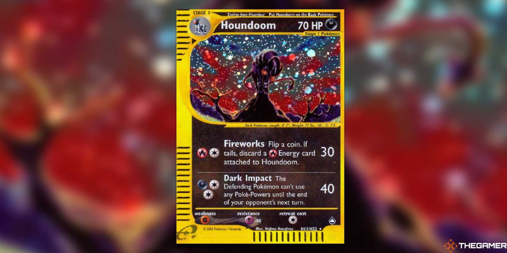 rare houndoom card Amazon.com: Pokemon main image 0