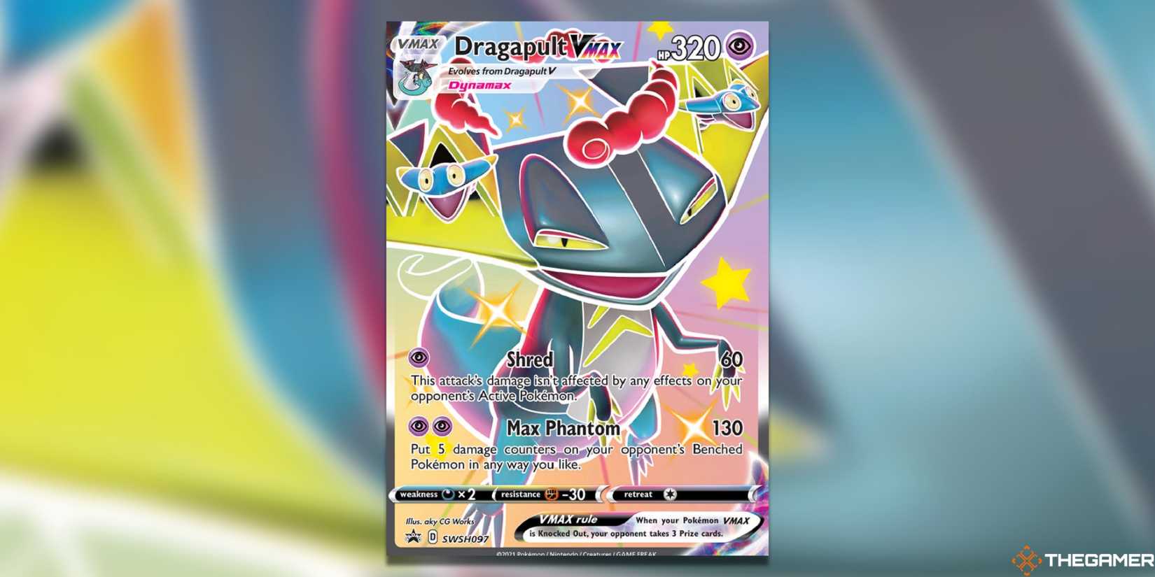 shiny dragapult pokemon card Dragapult