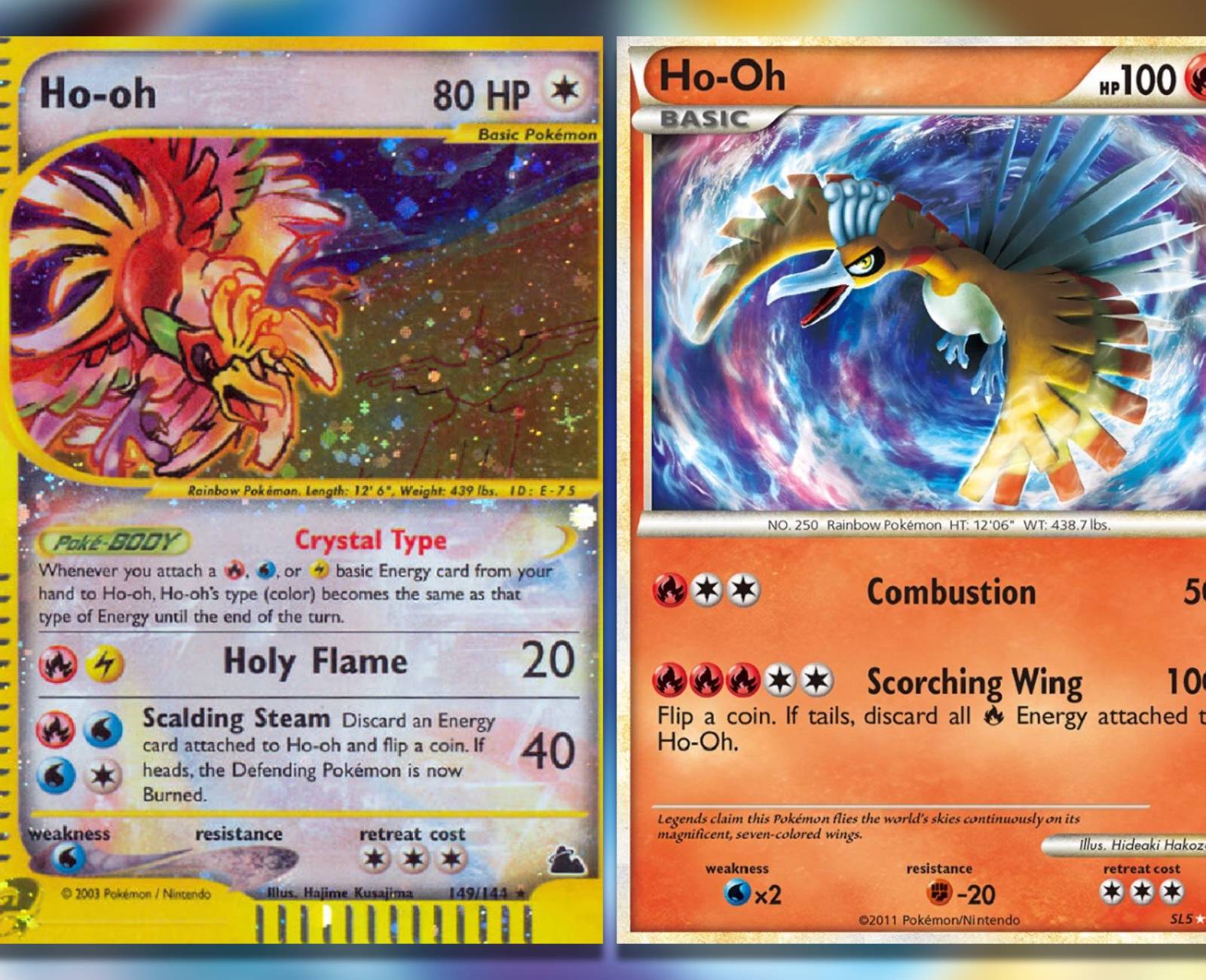 The Most Expensive Ho-Oh Pokemon TCG Cards The Most Expensive Ho-Oh Pokemon TCG Cards