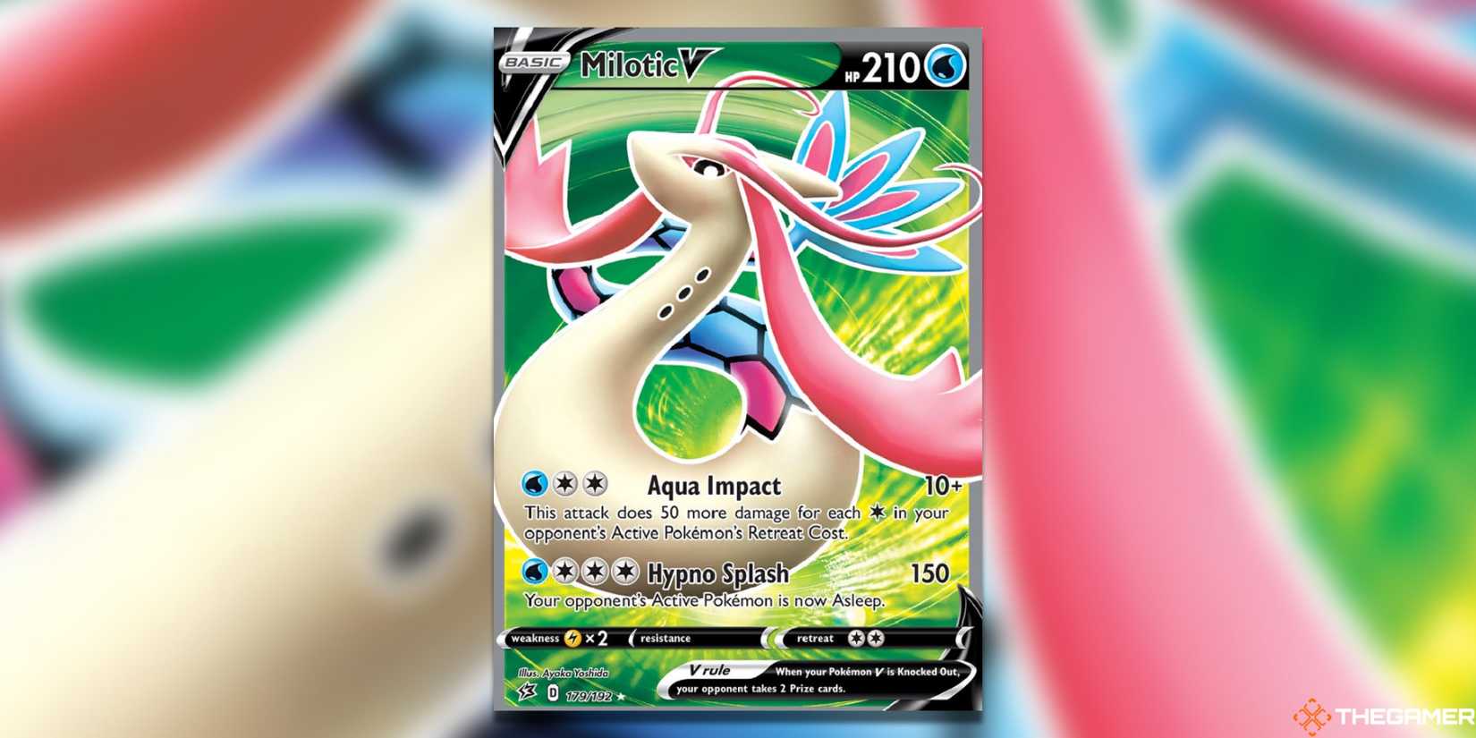 milotic v pokemon card 5/101 Pokmon from Ex Dragon Frontiers for sale at best price Lx2 / None / 2 SWSH02 Milotic V Pokemon card 210hp