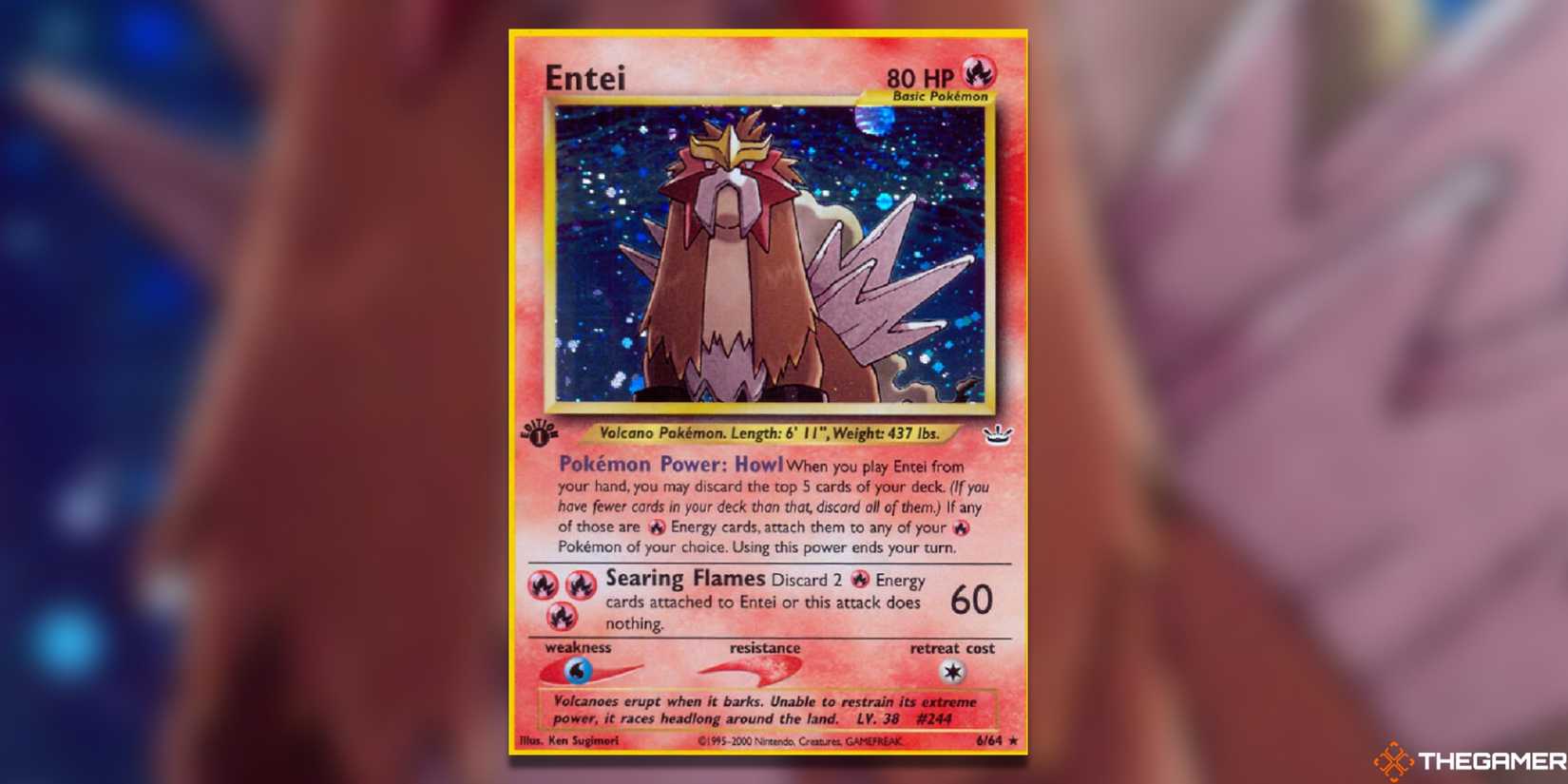 holographic entei pokemon card value Pokemon TCG Graded Card: 2005 Gold Star Entei English #113 PSA 9 – Vancity  CJ Trading Cards main image 0