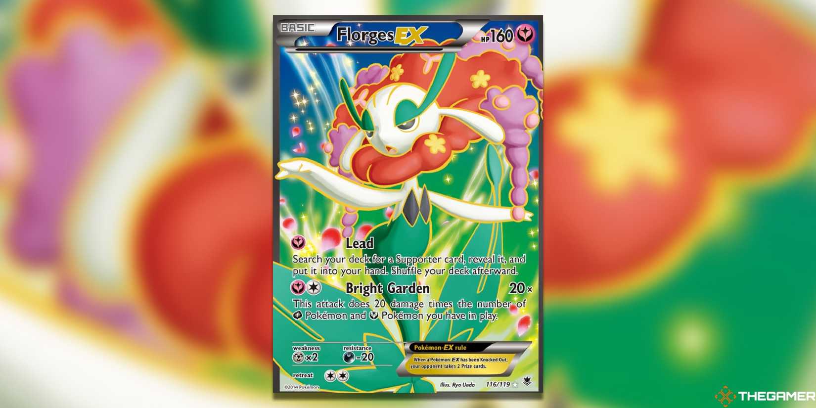 florges ex pokemon card value 116/119 Ultra Rare Pokemon (XY Phantom Forces) Toys BREAK Evolution Rule Florges - 103/162 Reverse Holo