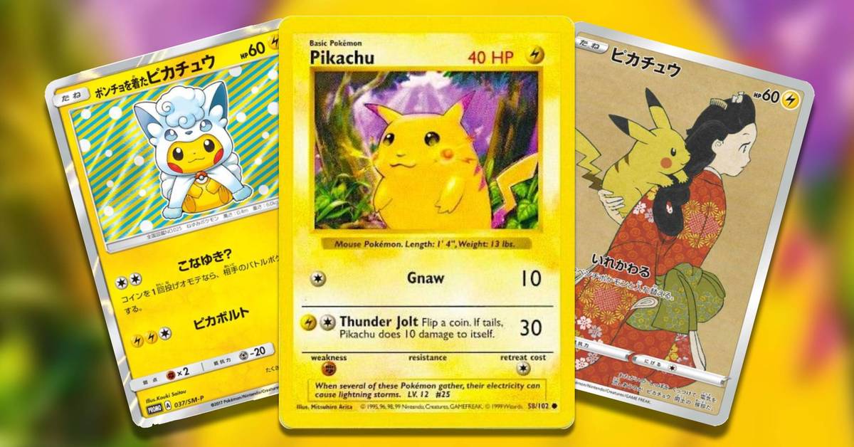 The Most Valuable Pikachu Cards In The Pokemon TCG The Most Valuable Pikachu Cards In The Pokemon TCG