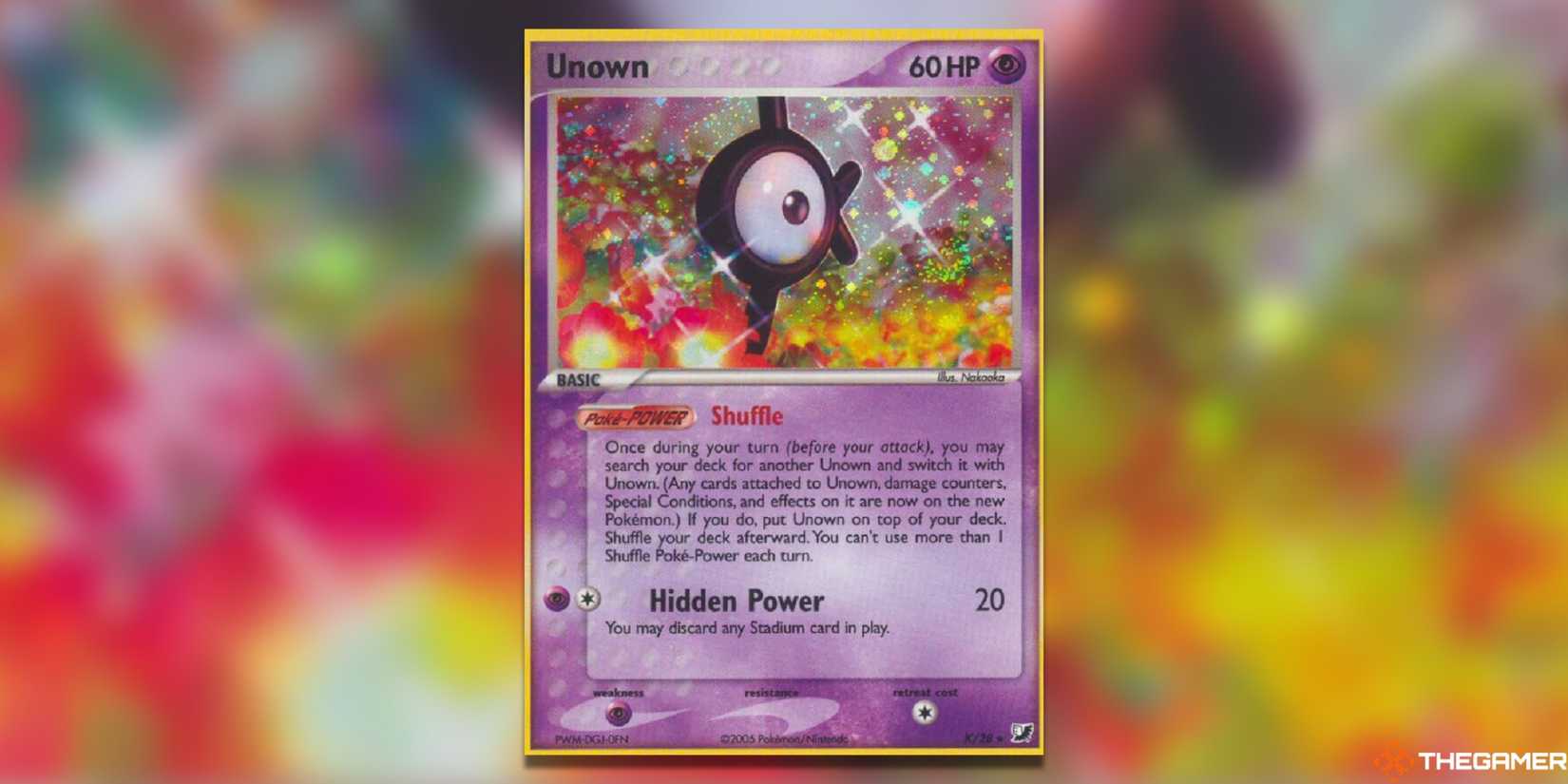 The Most Expensive Unown Pokemon TCG Cards