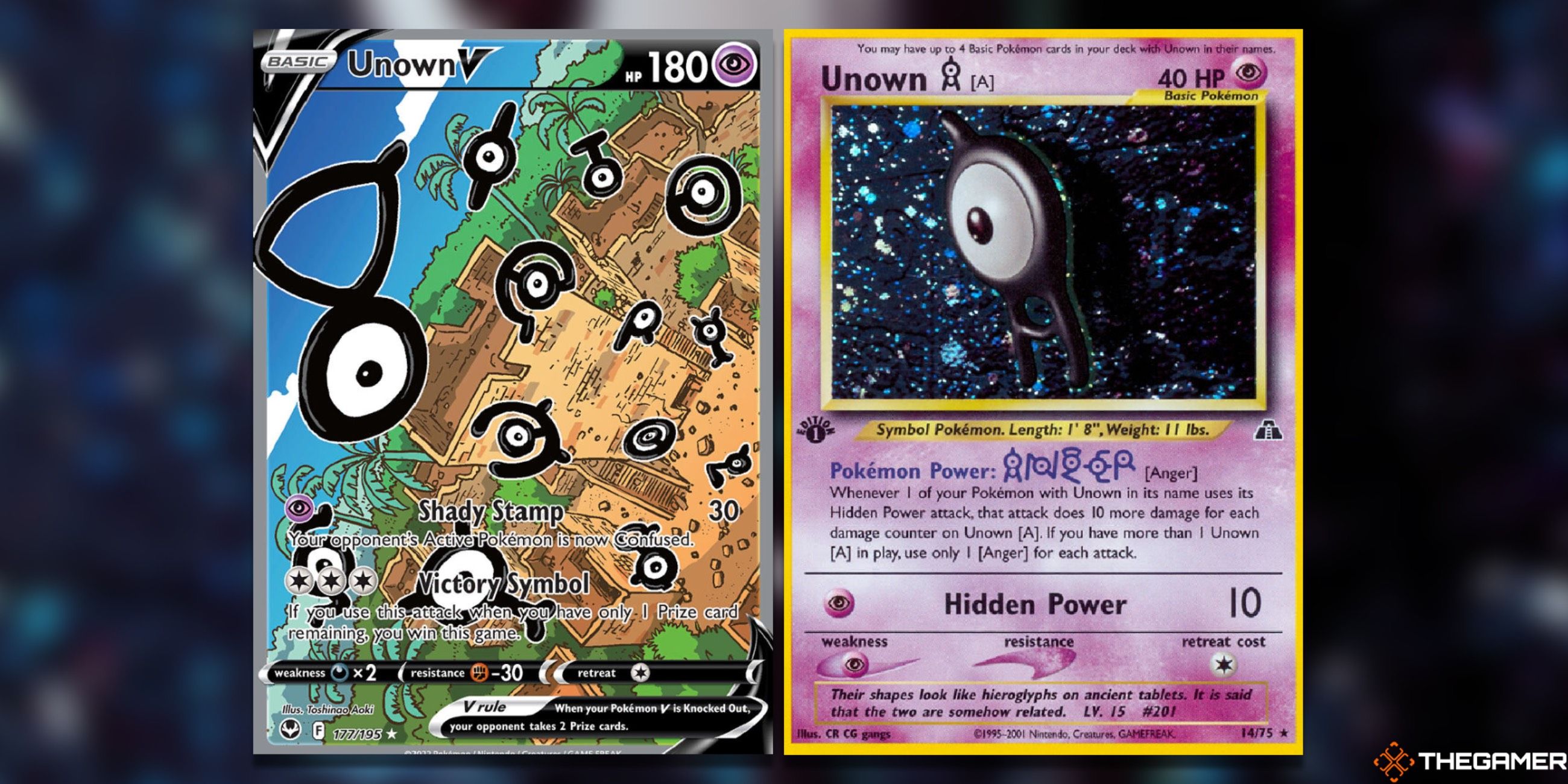 The Most Expensive Unown Pokemon TCG Cards