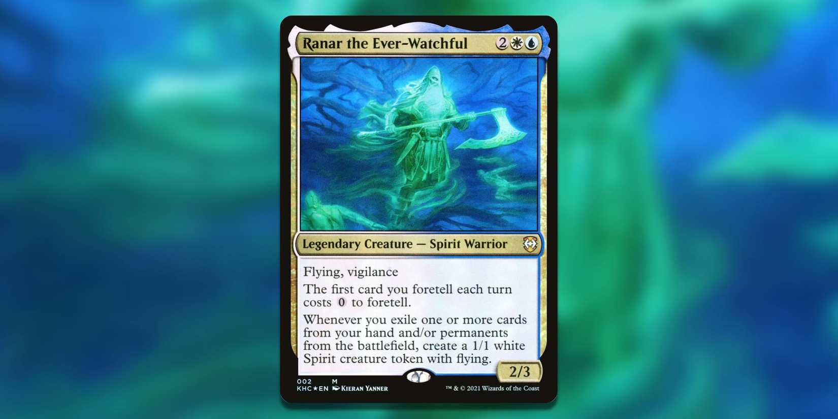 mtg ranar commander deck - Phantom Premonition (Ranar the Ever-Watchful) create a 1/1 white Spirit creature token with flying. The Best Azorius (White/Blue) Commanders