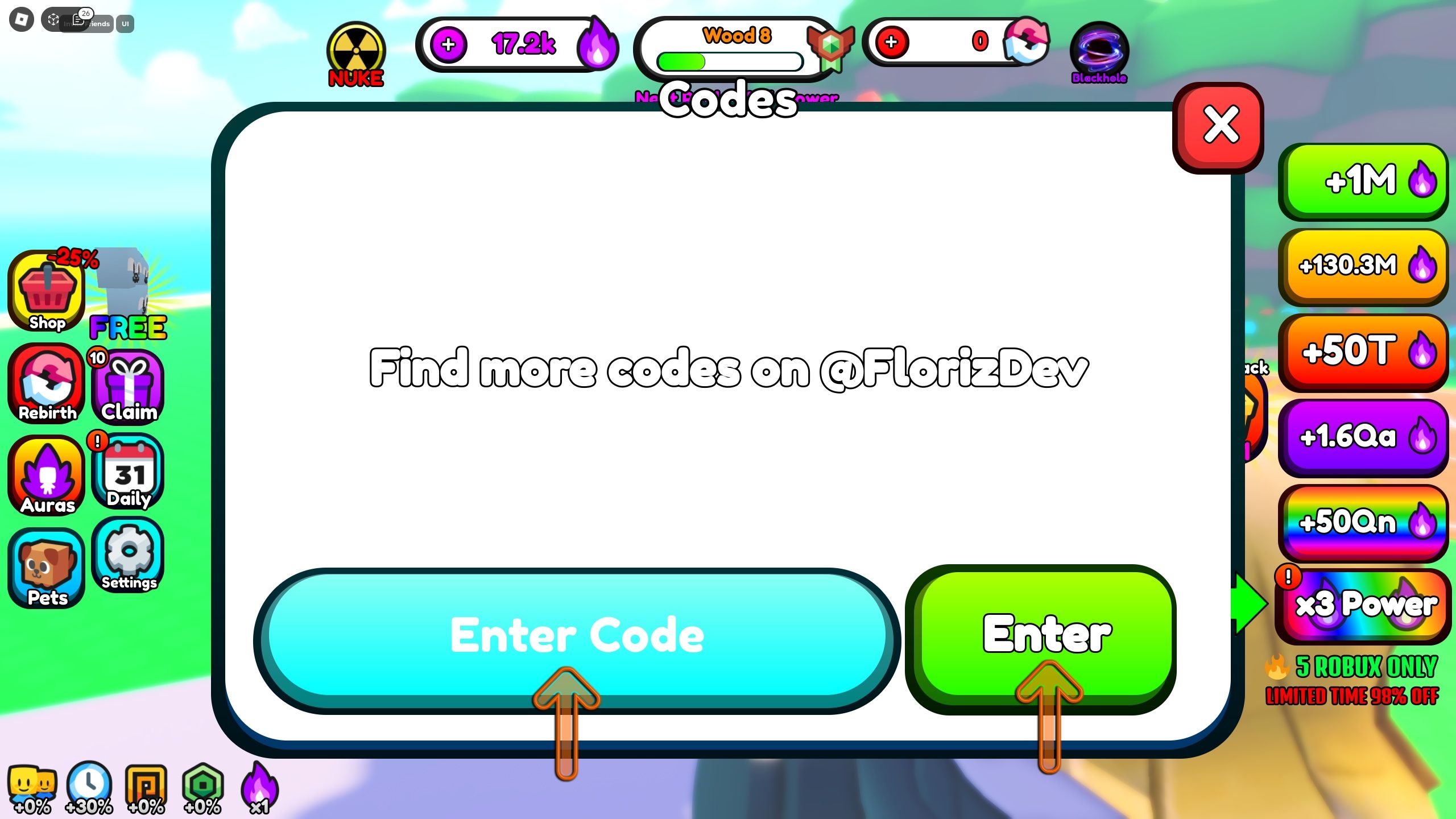 Gigachad Simulator Codes - Roblox