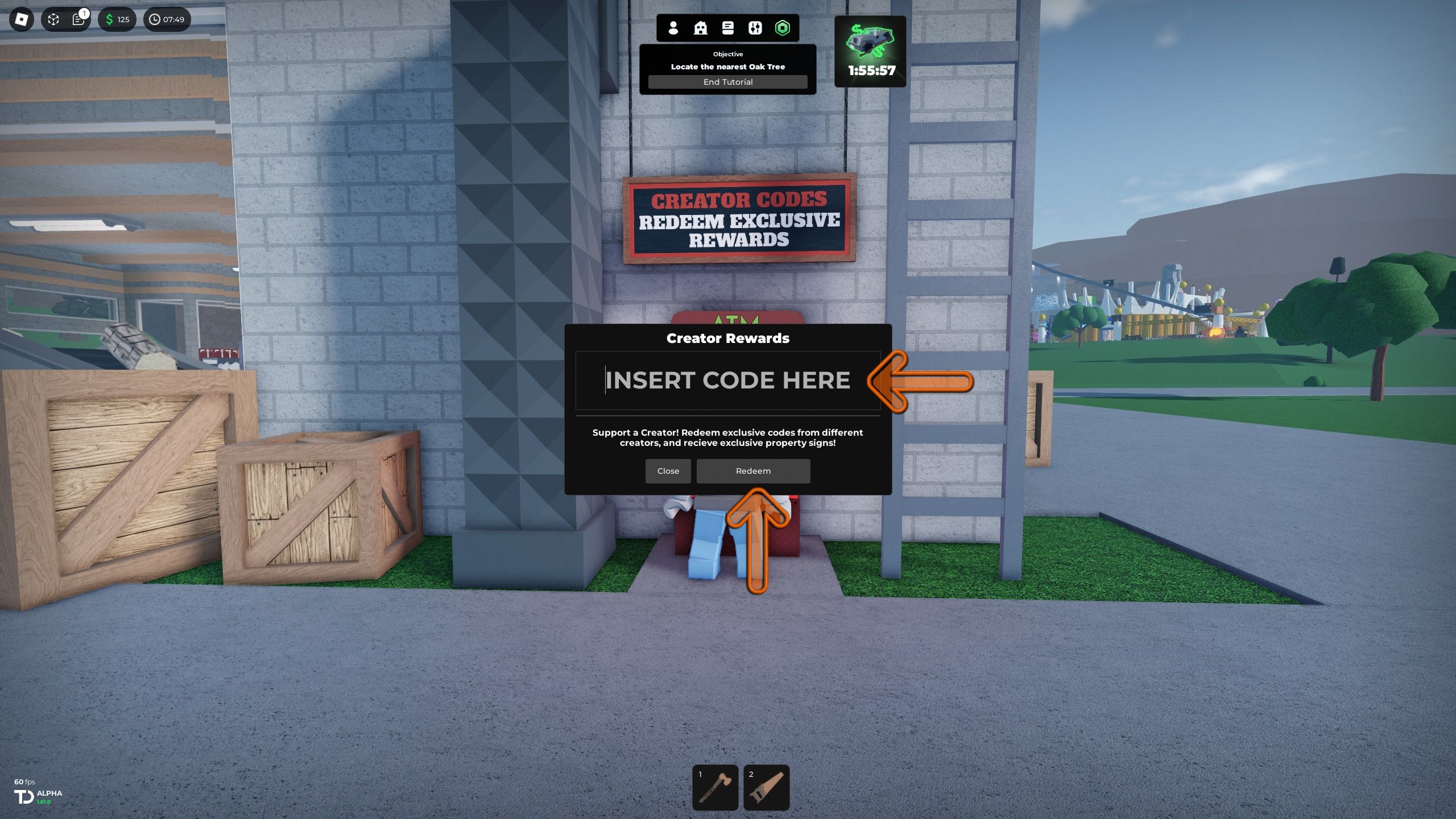 Oaklands Codes - Roblox