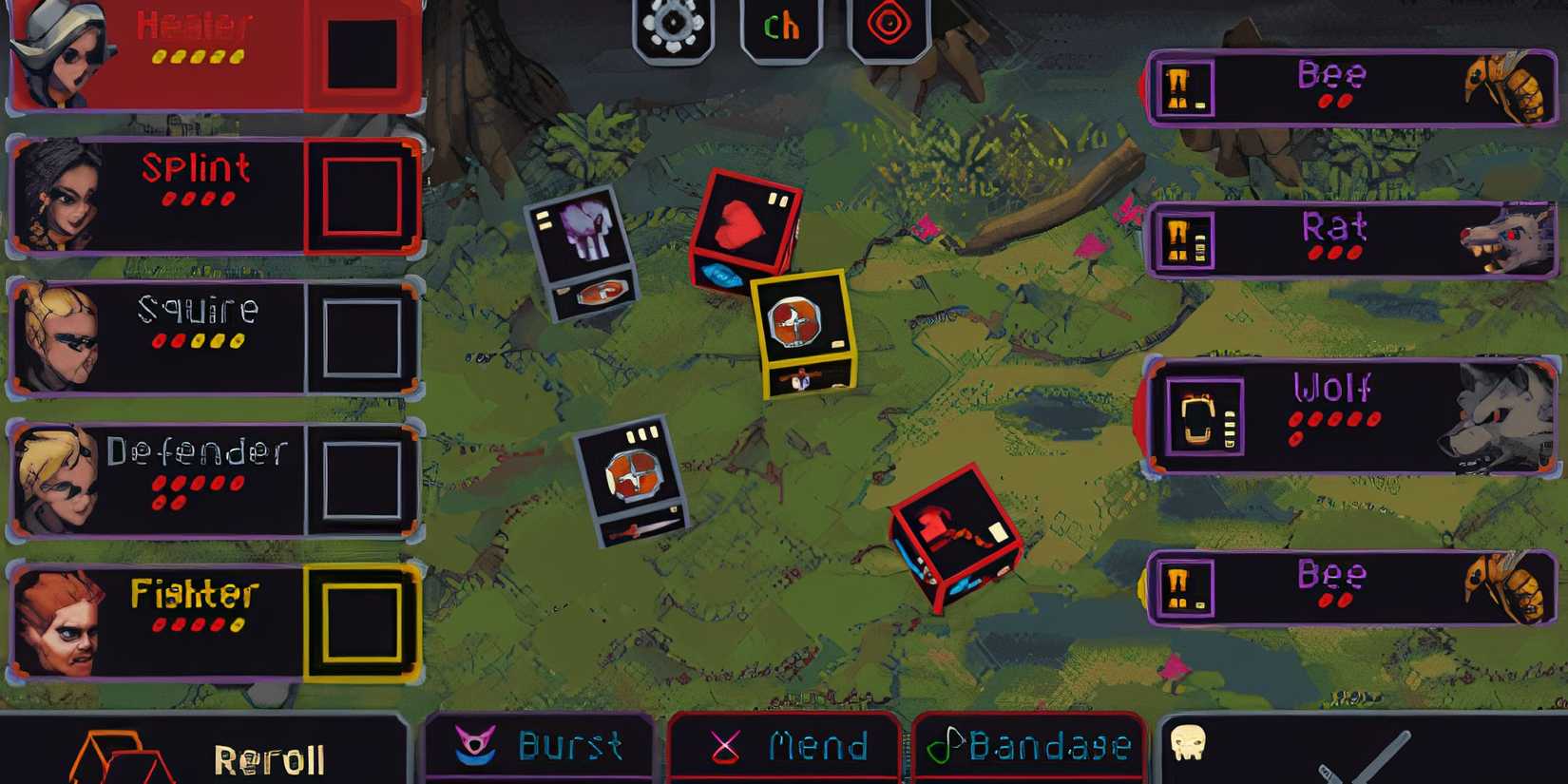 rolling cloth for slices and cubes