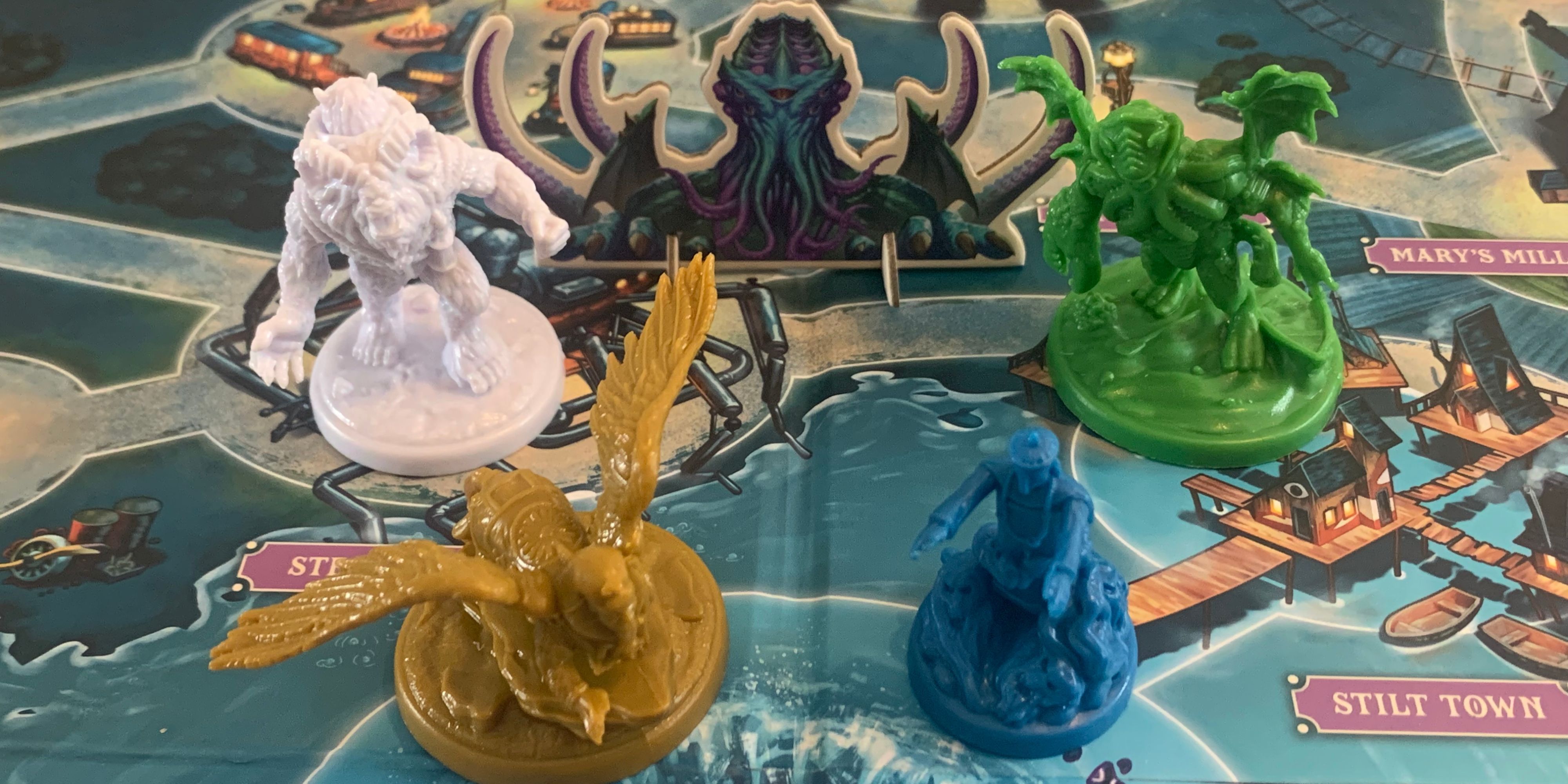 Ravensburger Horrified: World of Monsters Cooperative Strategy Board Game f Horrified: World of Monsters 23010 | Wayland Games