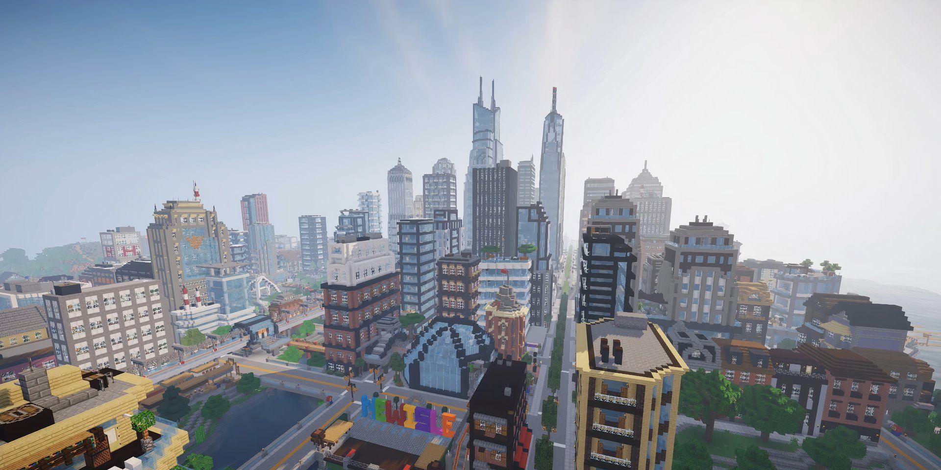 The Biggest Builds In Minecraft