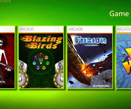 Xbox 360 Report featuring covers for The Dishwasher: Dead Samurai, Blazing Birds, Fusion Genesis and Wits & Wagers