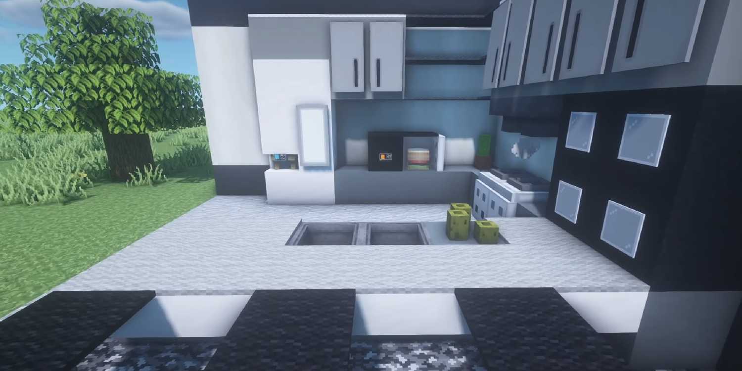 How To Make A Kitchen In Minecraft Small