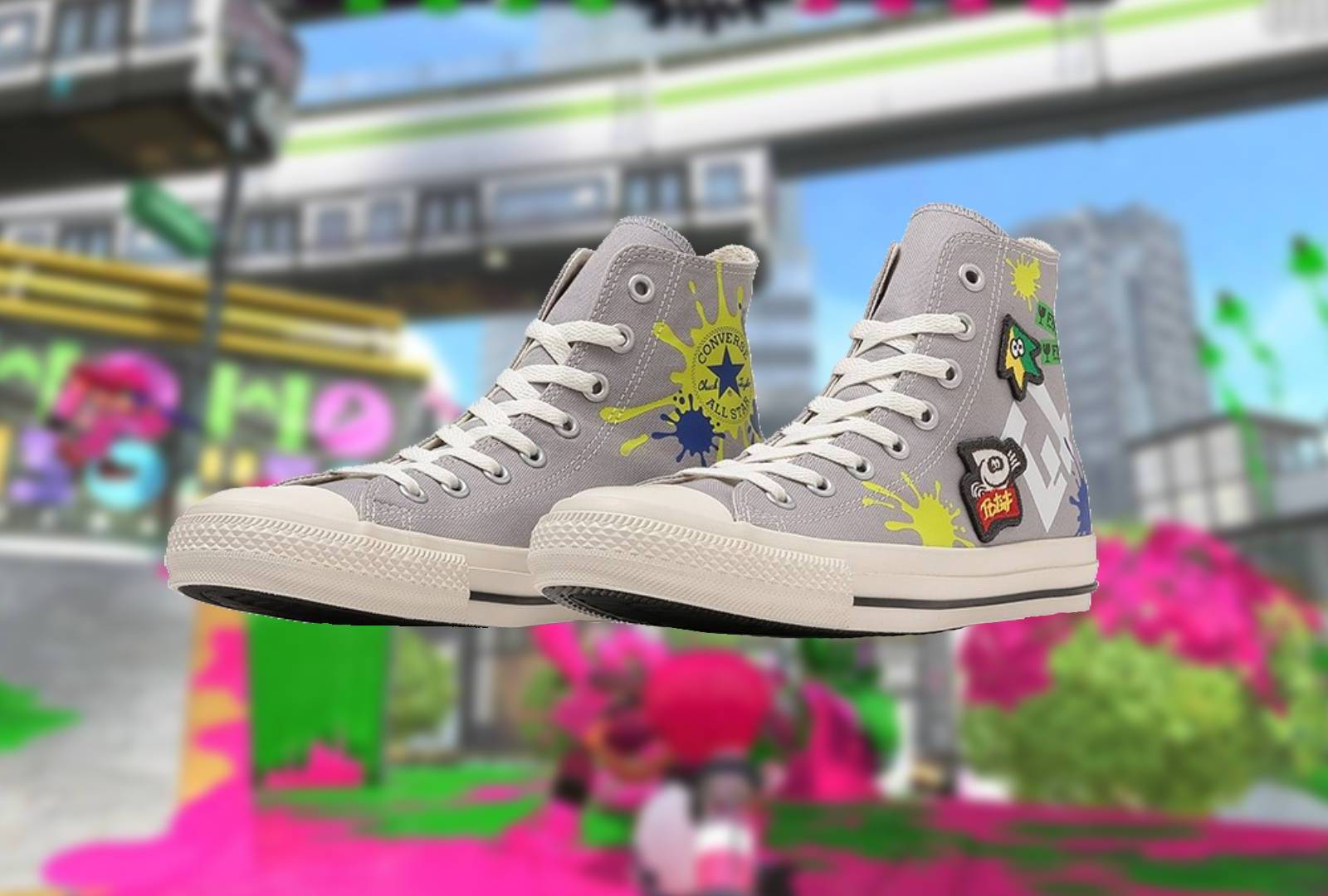 A Splatoon-Themed Range Of Converse Sneakers Is Launching This Week