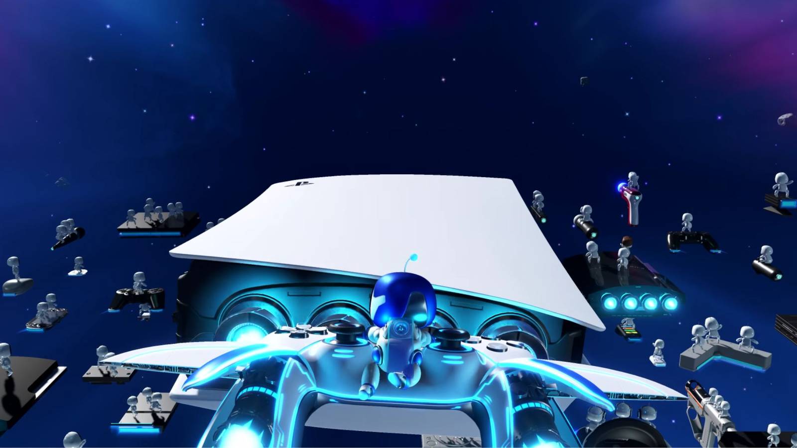 Astro Bot Riding Astro Bot Dev Build Footage Has Leaked Nearly A Month Before Release